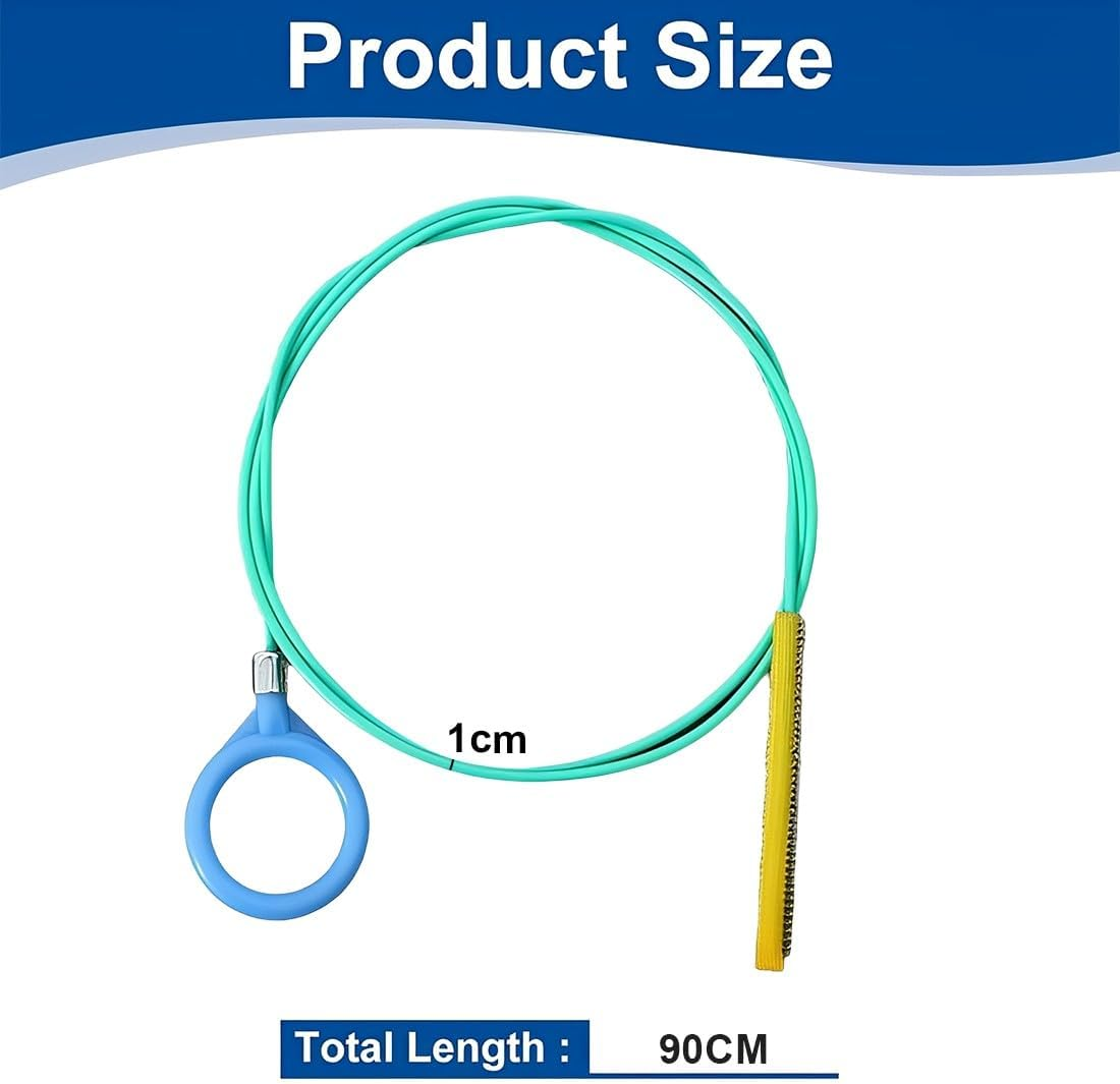 JYNXOR Spiral Drain Cleaner, Pack of 4 Pipe Cleaning Spirals, 90 Cm Drain Cleaner and Hair Catcher, for Bathtub, Sewerage, Sink, Kitchen, Bathroom