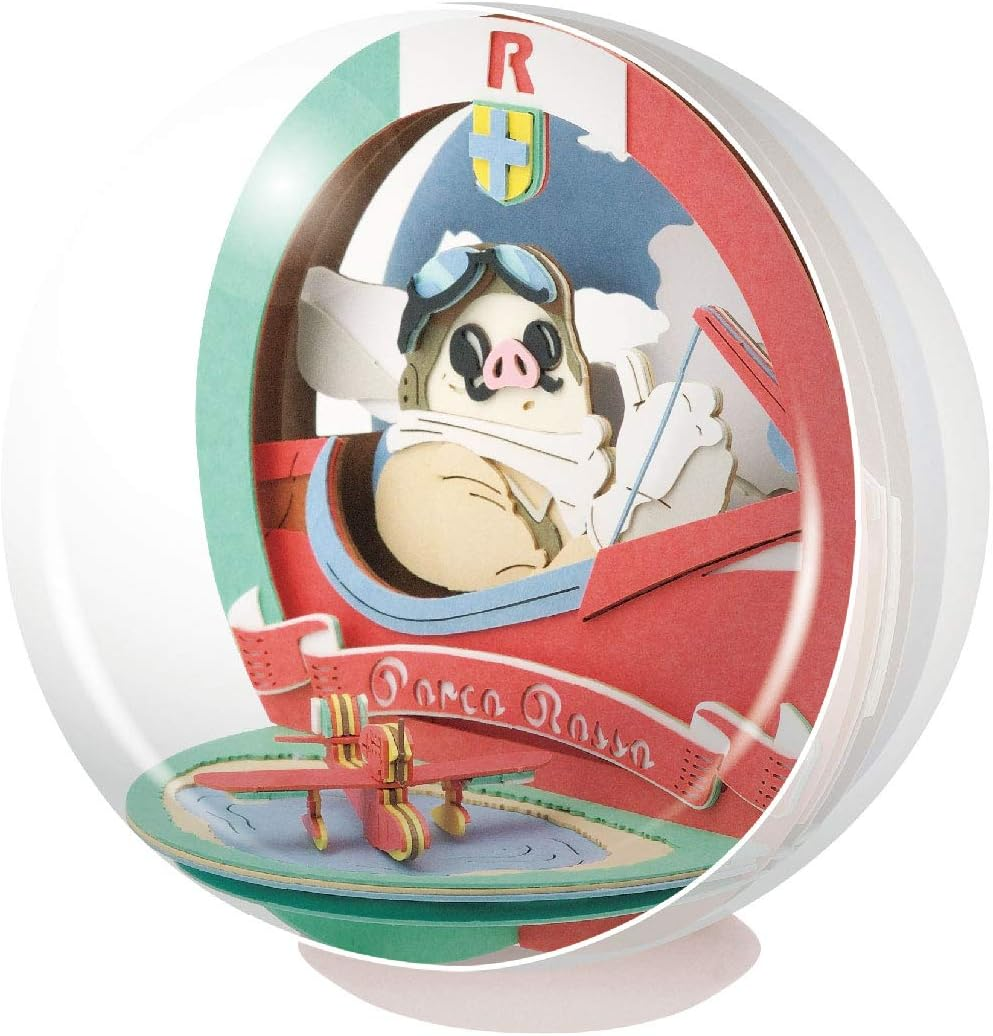 Studio Ghibli via Bluefin Ghibli Work PTB-12 Portco Rosso Aircraft, ENS50553 image number 1
