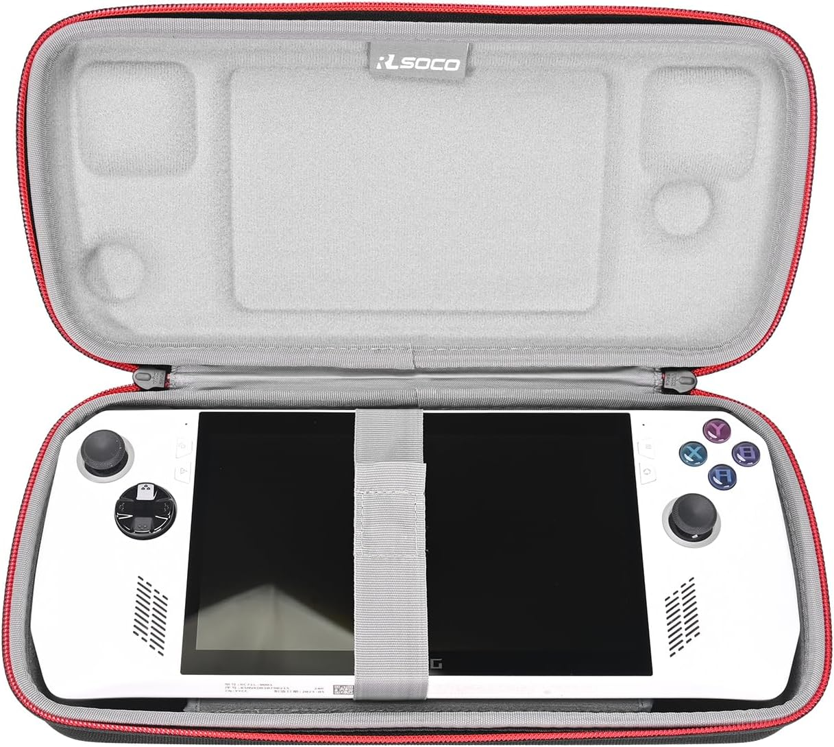 RLSOCO Hard Case for ASUS ROG Ally X Handheld Gaming Device - Grey (Case Only)