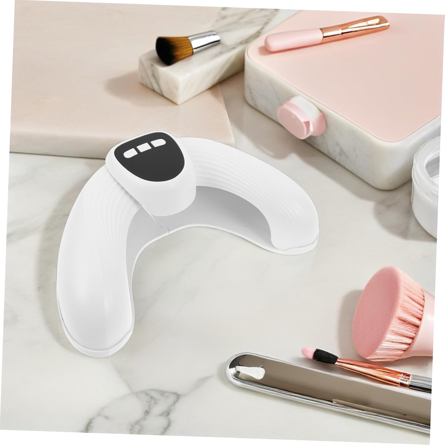 TOVINANNA UV LED Nail Lamp U Shaped Dual Light Source Gel Nail Dryer with Automatic Sensor Blackening Protection Fast Curing for Home And image number 2