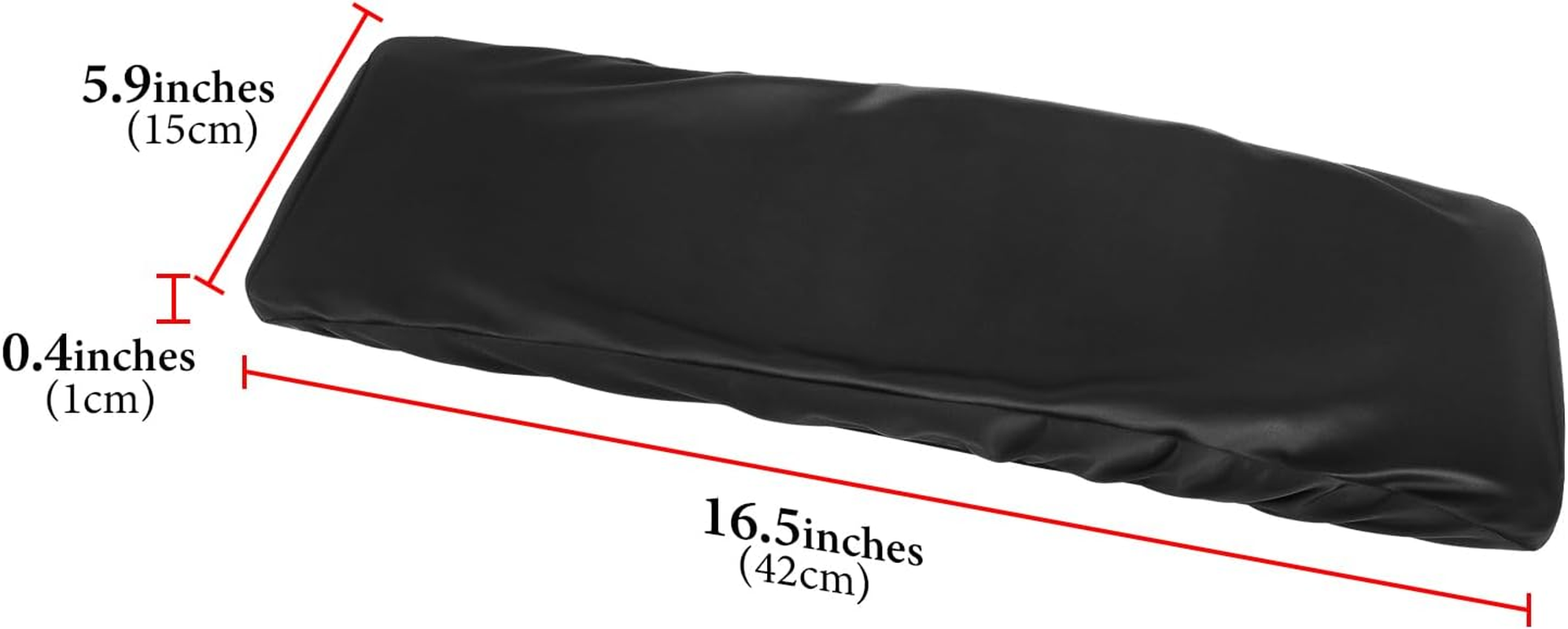 Geekria Full Size Keyboard Dust Cover, Ice Silk Elastic Cover for 104 Keys Computer Keyboard, Compatible with Logitech MK955/MK950/MX Keys S/MX Keys Advanced, Redragon K556, Keychron K10 image number 5