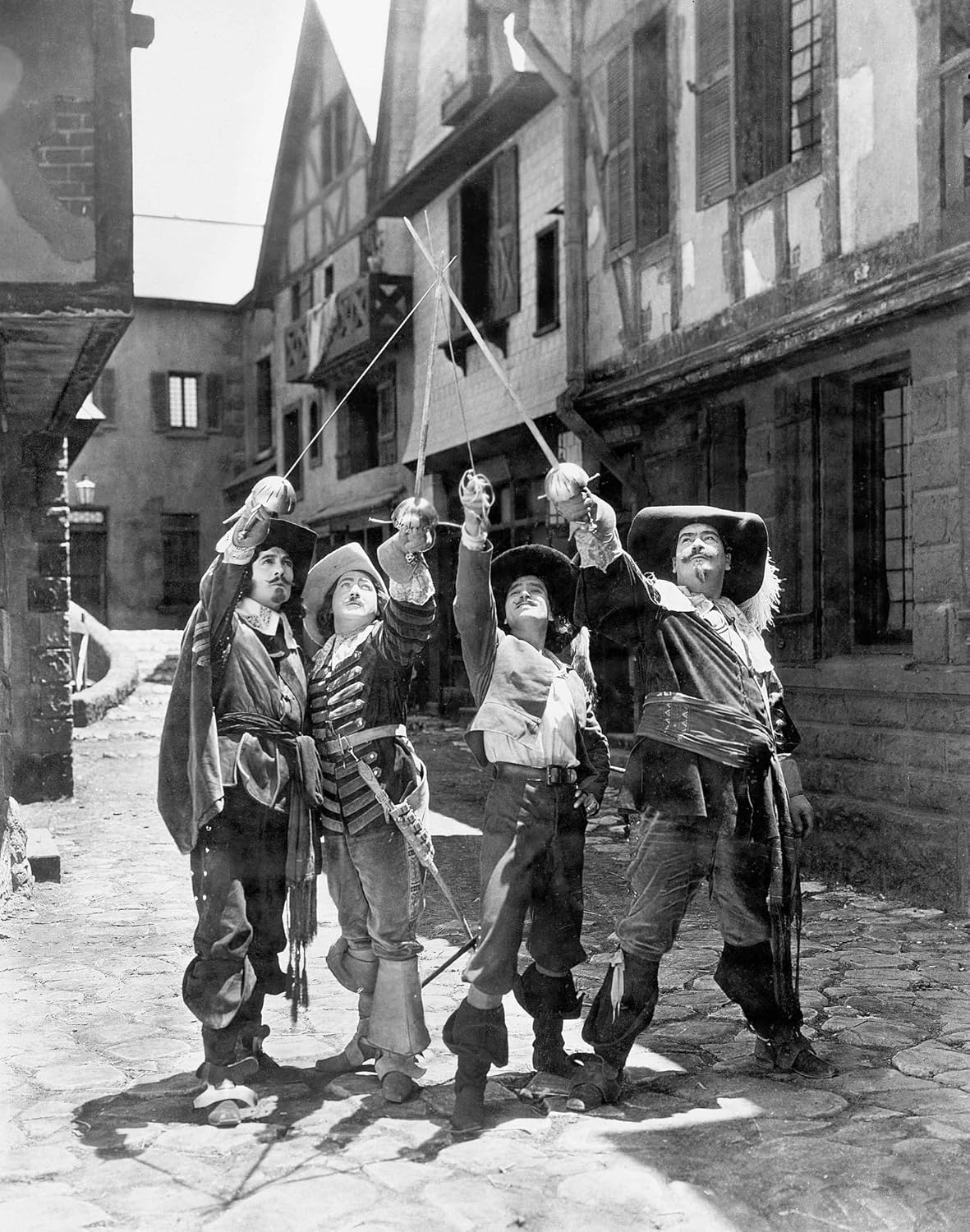 DOUGLAS FAIRBANKS DOUBLE FEATURE: the THREE MUSKETEERS & the IRON MASK