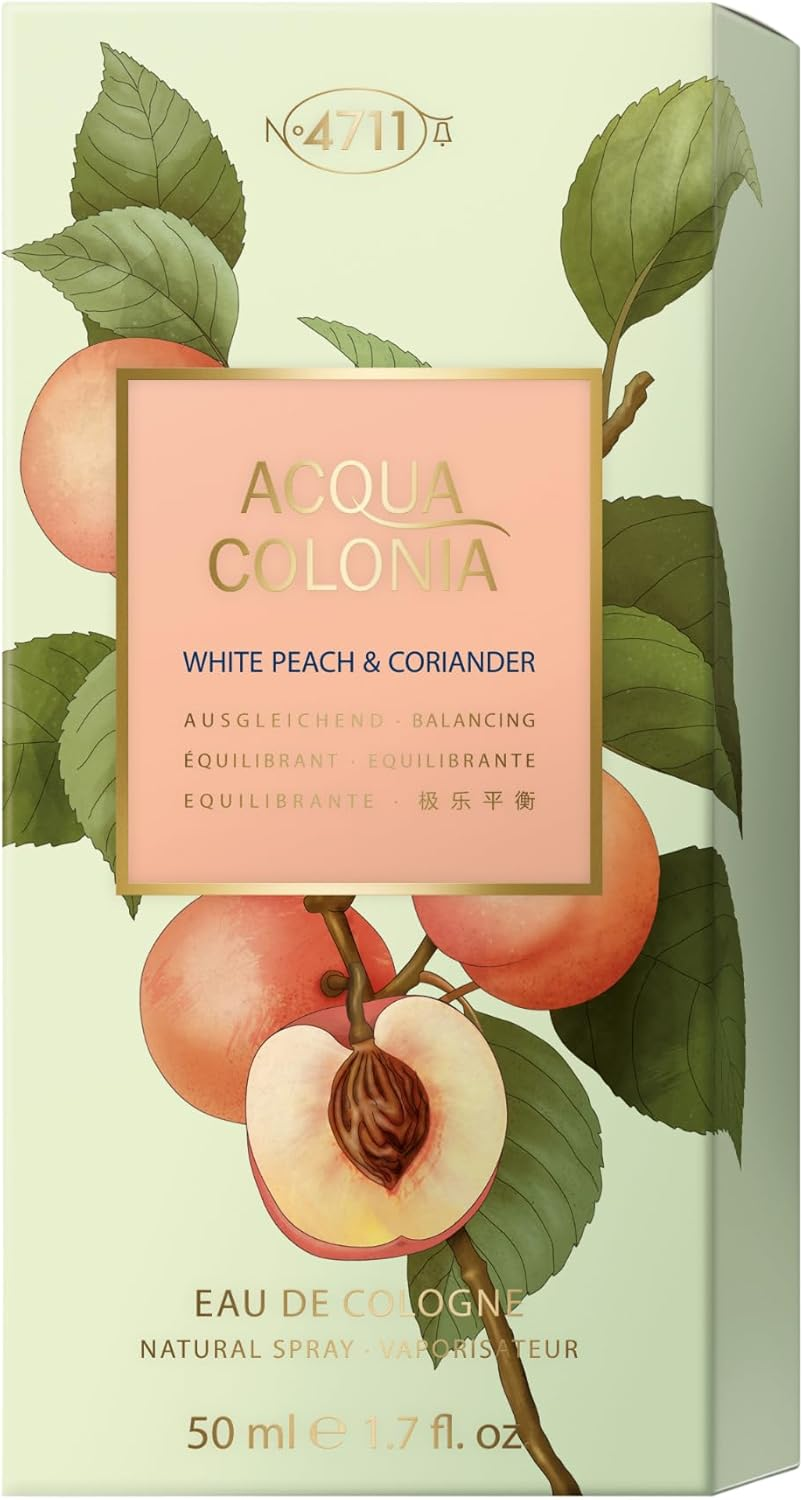 4711 Acqua Colonia White Peach & Coriander Eau De Cologne Spray 50Ml/1.7Oz image number 1