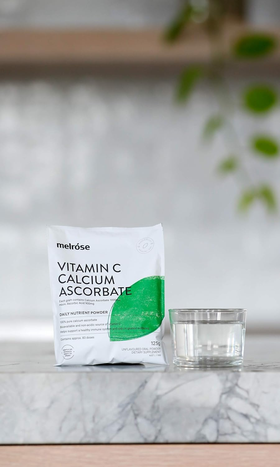 Melrose Vitamin C Calcium Ascorbate 125G image number 1