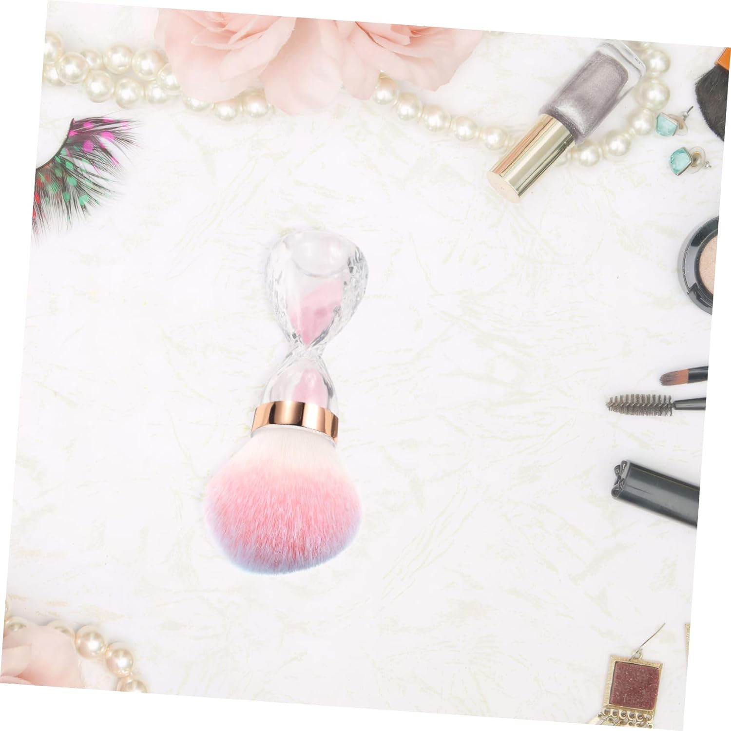 FOYTOKI Professional Nail Brush Cleaner Makeup Scrub Brush for Nail Art Barber Tools image number 6