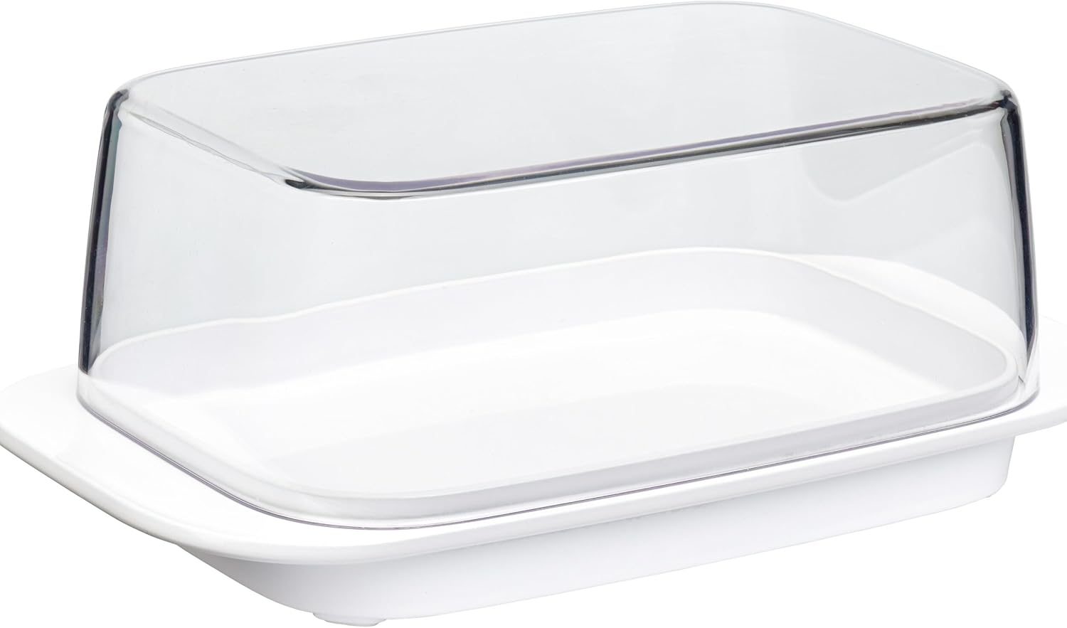 Butter Dish - White