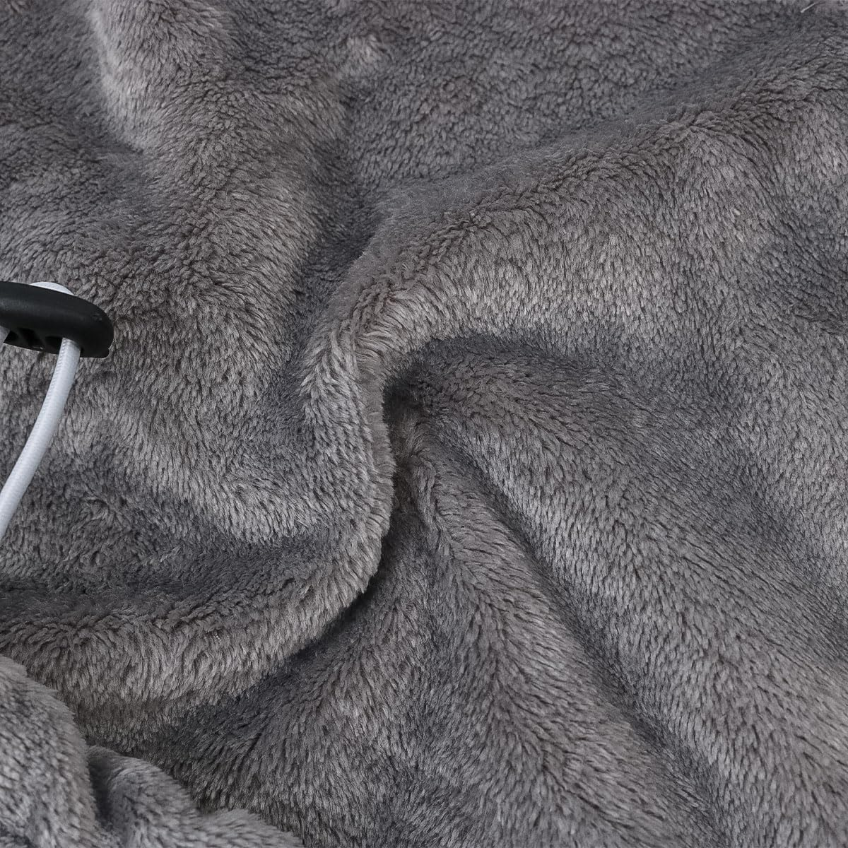 ANCLLO Cat Carrier Apron, Cat Carrier Towel, Cat Companion Carrier, Plush Pet Bag with 4 Holes, Plush Pet Cat Sling (Grey) image number 4