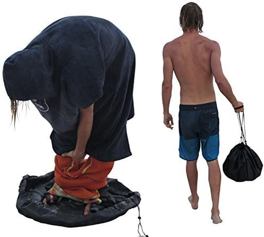 Ho Stevie! Durable Wetsuit Changing Mat/Waterproof Dry-Bag for Surfers (Clean Wetsuit, Clean Car)