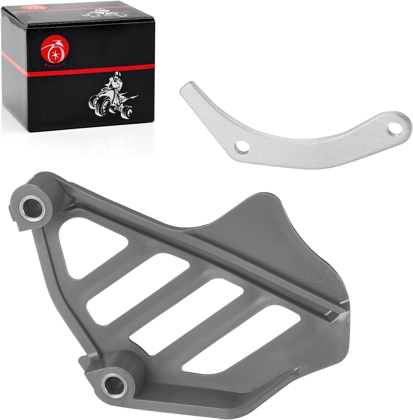 Front Sprocket Cover & Chain Guide for Honda CR125R 1998-2007 image number 3