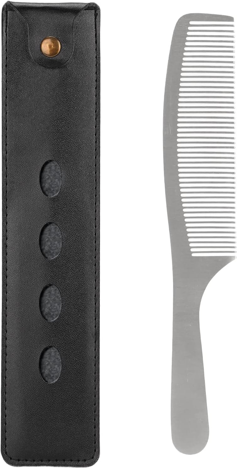 Hair Combs Set, Stainless Steel Professional Haircut Dressing Combs, Rat Tail Comb, Heat Resistant Hairdressing Comb(Apple Comb)