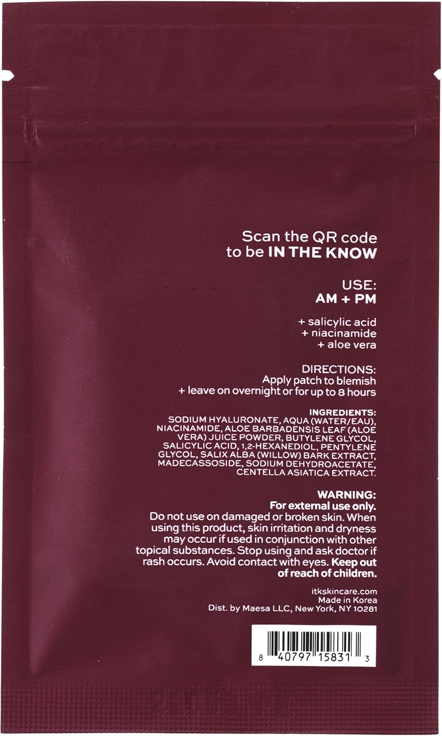 Microneedle Blemish Patches by ITK for Women - 6 Count Patches image number 4