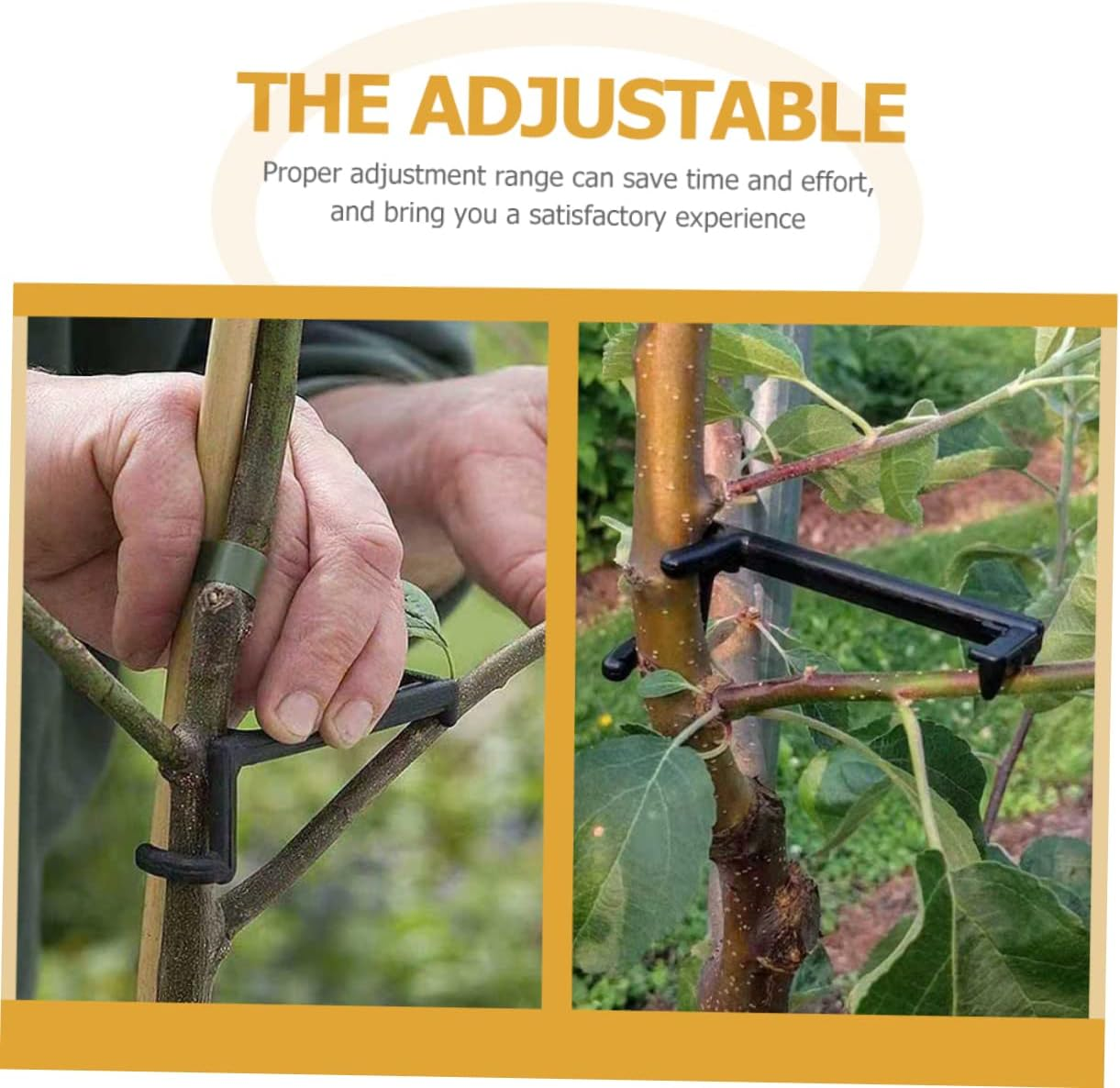 GANAZONO 20Pcs Garden Bonsai Moderators Plant Branches Trainer Plant Fixing Clips Branch Modelling Tools