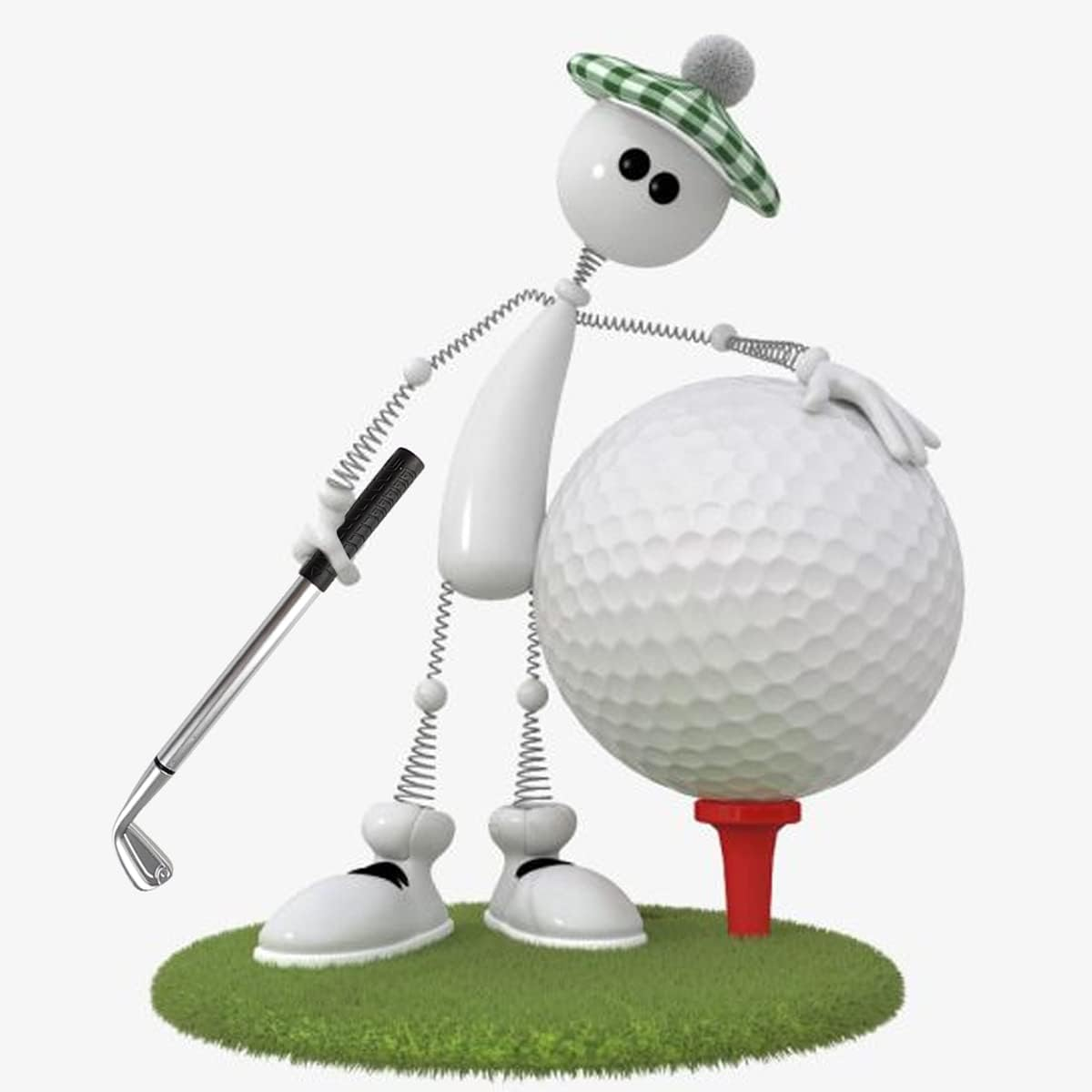 GXXMEI 25PCS Golf Ballpoint Pen Mini Golf Clubs Pens Decorative Golf Pens Funny Sports Ergonomic Pen Golfing Club Props Black Gel Ink for Students Coworkers Office Stationery Supplies image number 2