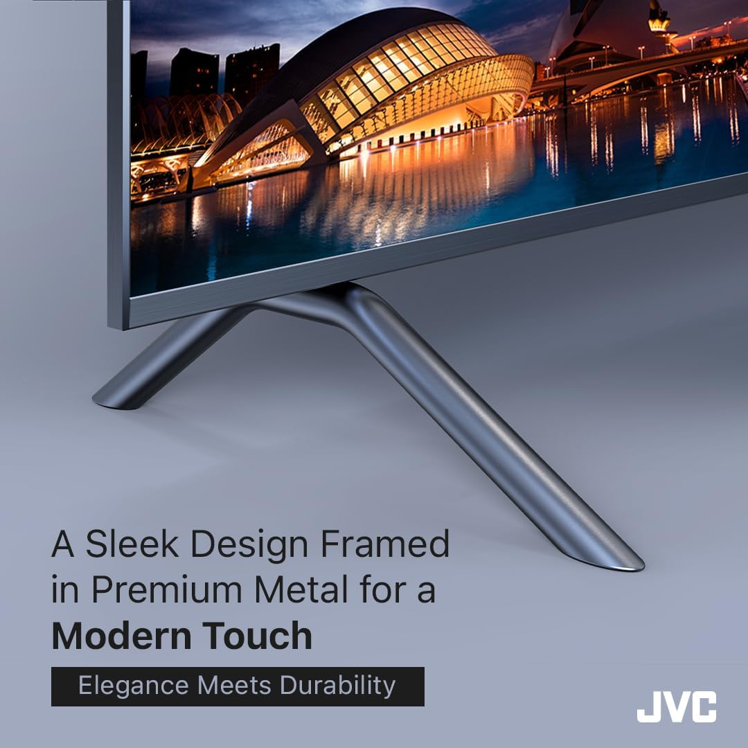 JVC 75 Inch UHD 4K QLED Android TV | Dolby Vision & Atmos | Ultra-Thin Bezels | Google Play Store & Chromecast Built-In | MEMC Tech | Netflix, Youtube, + More | Metal Frame | AV-JQ757115A image number 4