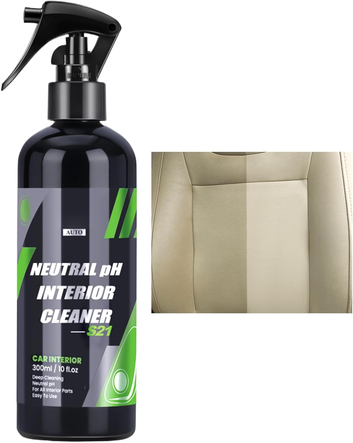 Vgvgaj Interior Car Cleaner,Multi Purpose 100Ml Car Mat Cleaner - Upholstery Care Supplies for Maintenance Protection Tire Wheel Dashboard Window Carpet image number 5