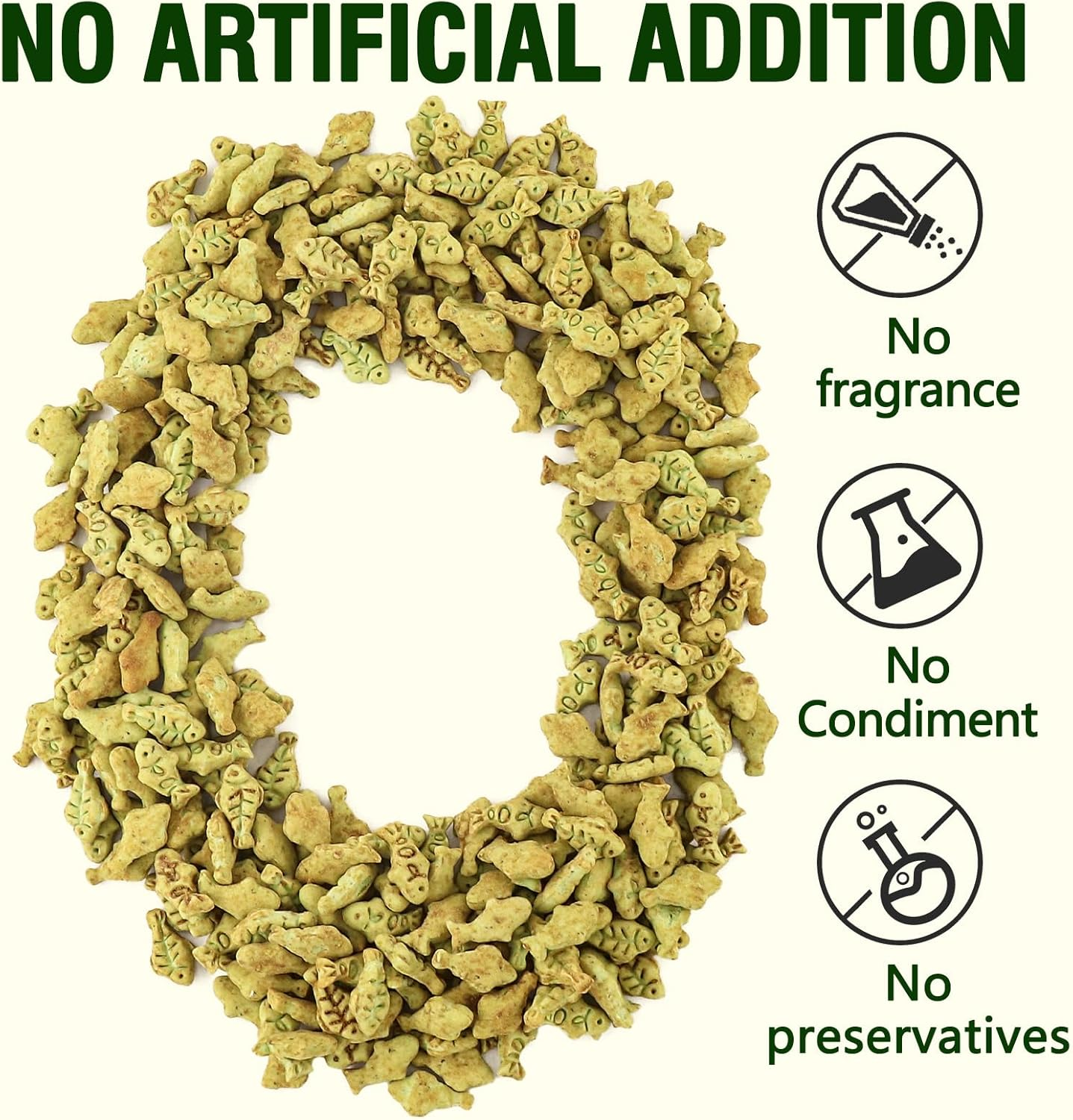 380G Cat Grass Treats, Chicken Catnip Cat Grass Flavor Feline Dental Treats, Cats Treats Snacks Biscuits for Dental Care and Hairball Control image number 3