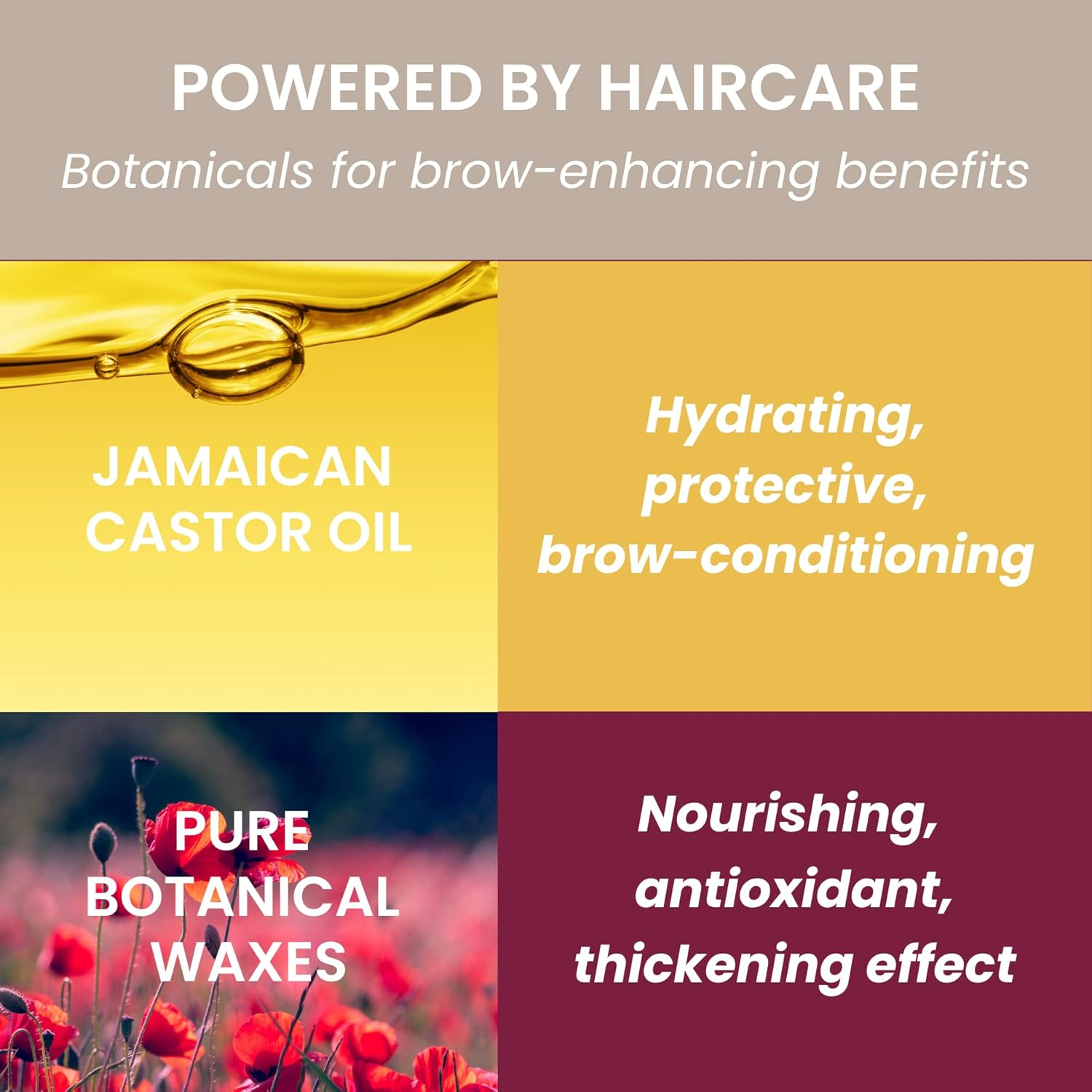 Brow Luxe Definer Pencil by Luscious Cosmetics. Sweat-Proof Eyebrow Pencil. Vegan and Cruelty Free. (Taupe) image number 6