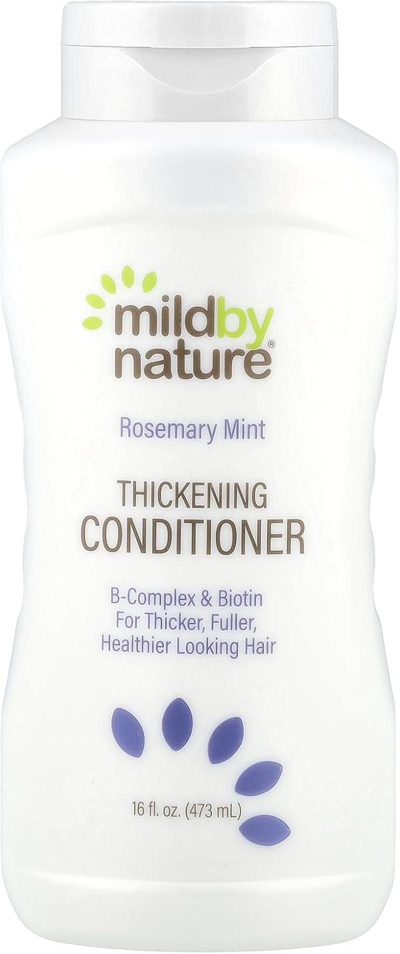Mild by Nature Thickening Conditioner, B-Complex & Biotin, Rosemary Mint, 16 Fl Oz (473 Ml) image number 2