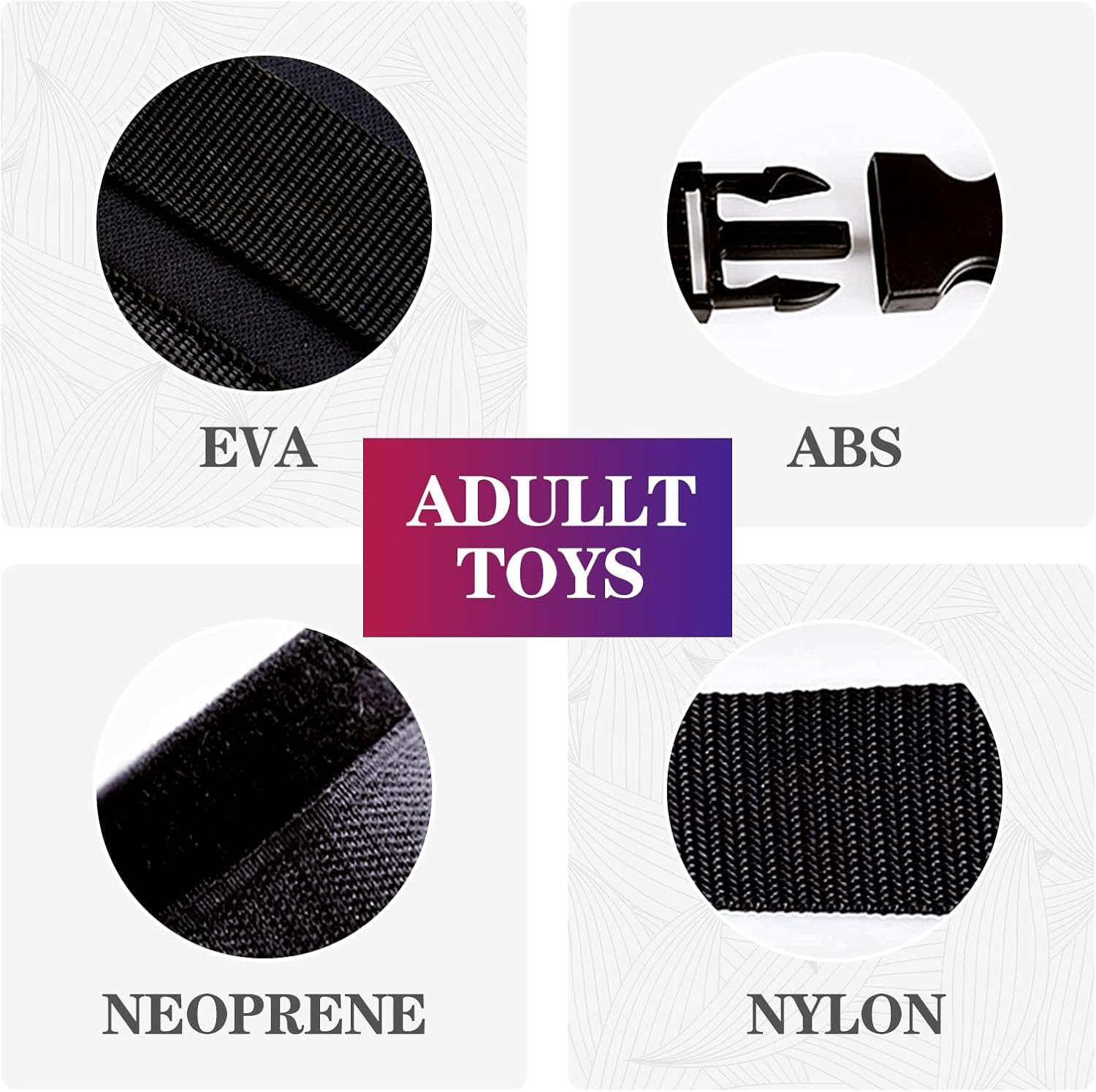 BDSM Sex Toys Set - Neck to Wrist Bondage Restraints - Adult behind Back Beginner Handcuffs Collar with Blindfold Adjustable Bondage Gear & Accessories, Handcuff for Bed SM Games Play Sex Toy for Couples