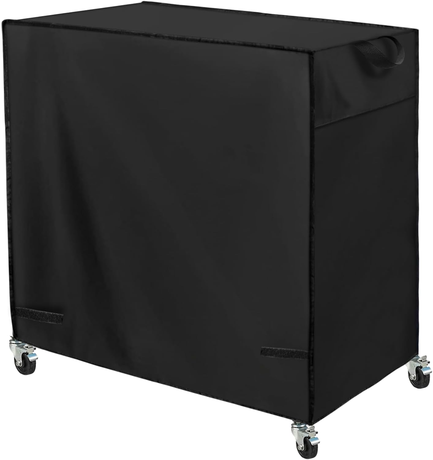 Patio Cooler Cart Cover Fits for Most 80 Quart Rolling Cooler Cart, Waterproof Patio Ice Chest Protective Covers for Outdoor Bar Cart, 33L X 19W X31H In image number 4