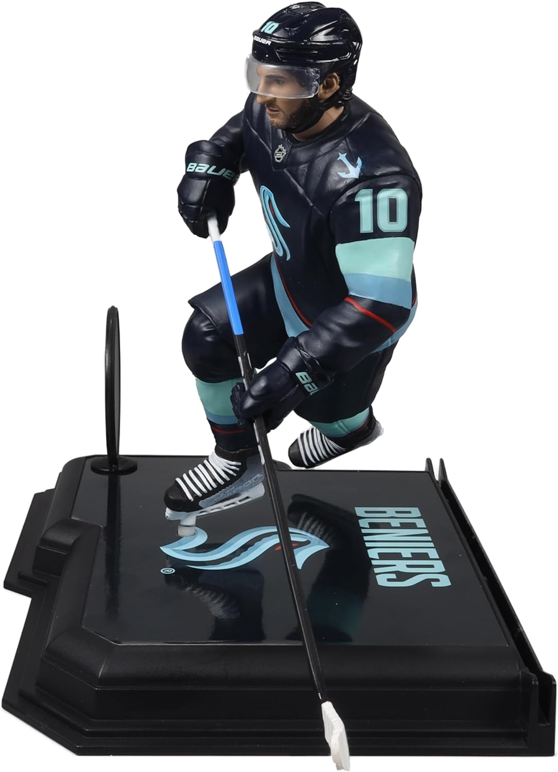 Mcfarlane Toys - Matty Beniers (Seattle Kraken) NHL 7In Posed Figure, Mcfarlane'S Sportspicks