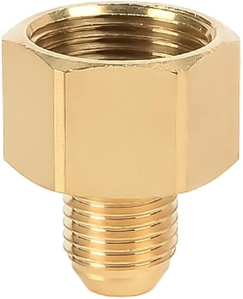 Pressure Washer Connector, 22Mm Female to 14Mm Flat Male, High Pressure Washer Adapter, Brass Screw Water Pipe Hose Connetor Fitting