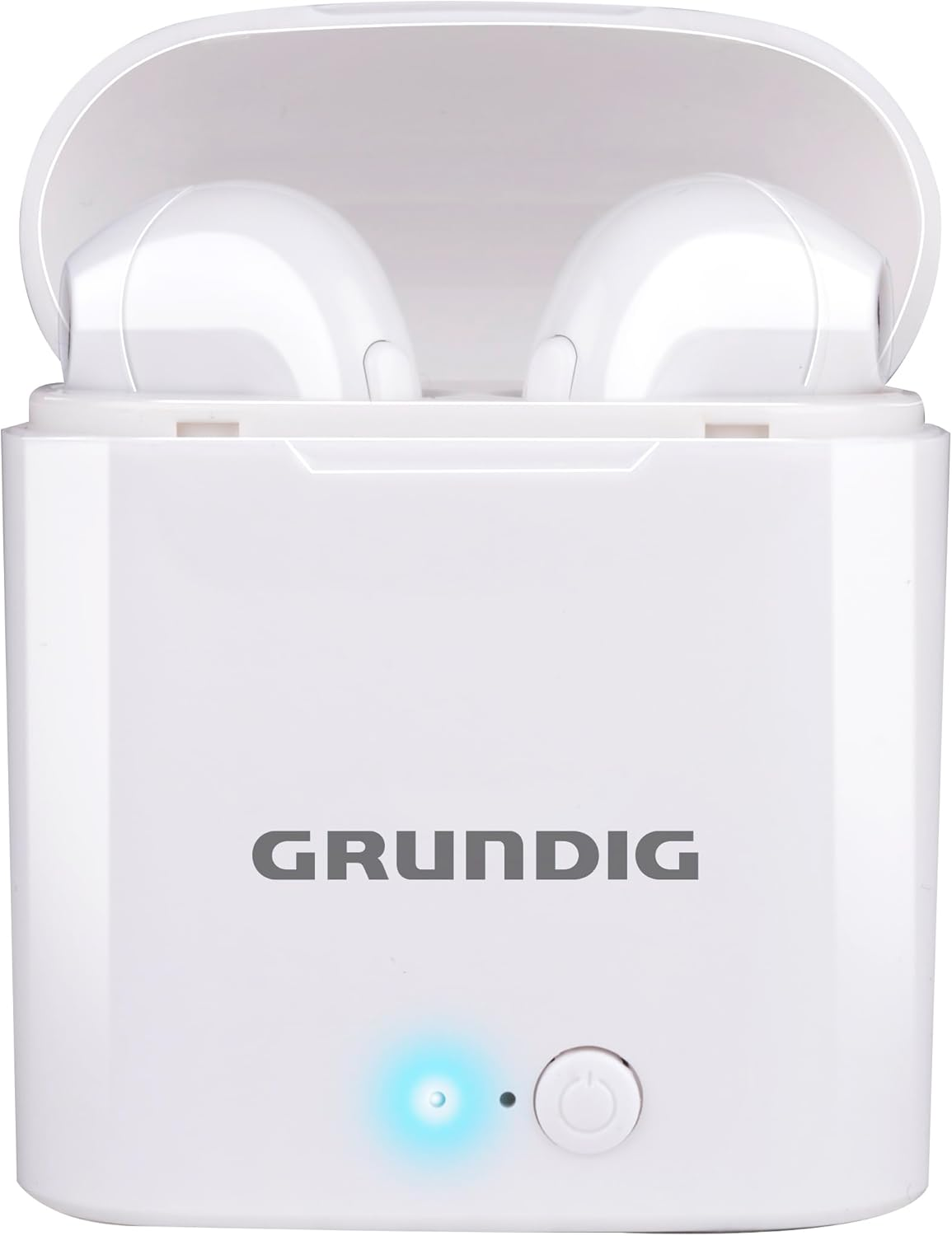 Grundig Bluetooth Headphones - In-Ear Earbuds 400Mah - Earphones with 2 Hours Playback Time - Wireless Headphones for Hands-Free Calling - Includes Charging Case USB-C Charging Cable