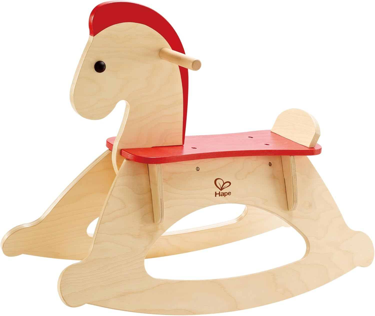 Hape Rock and Ride Kid'S Wooden Rocking Horse