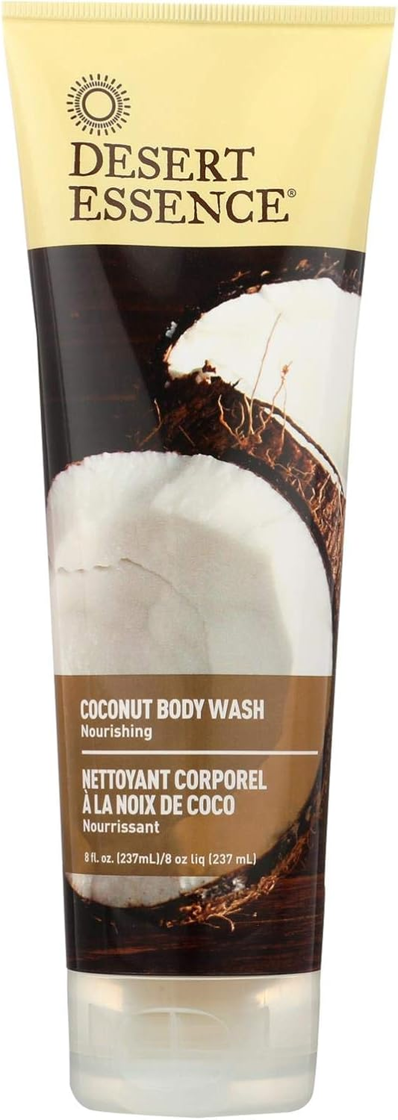 Organics Body Wash Coconut Desert Essence 8 Oz Liquid