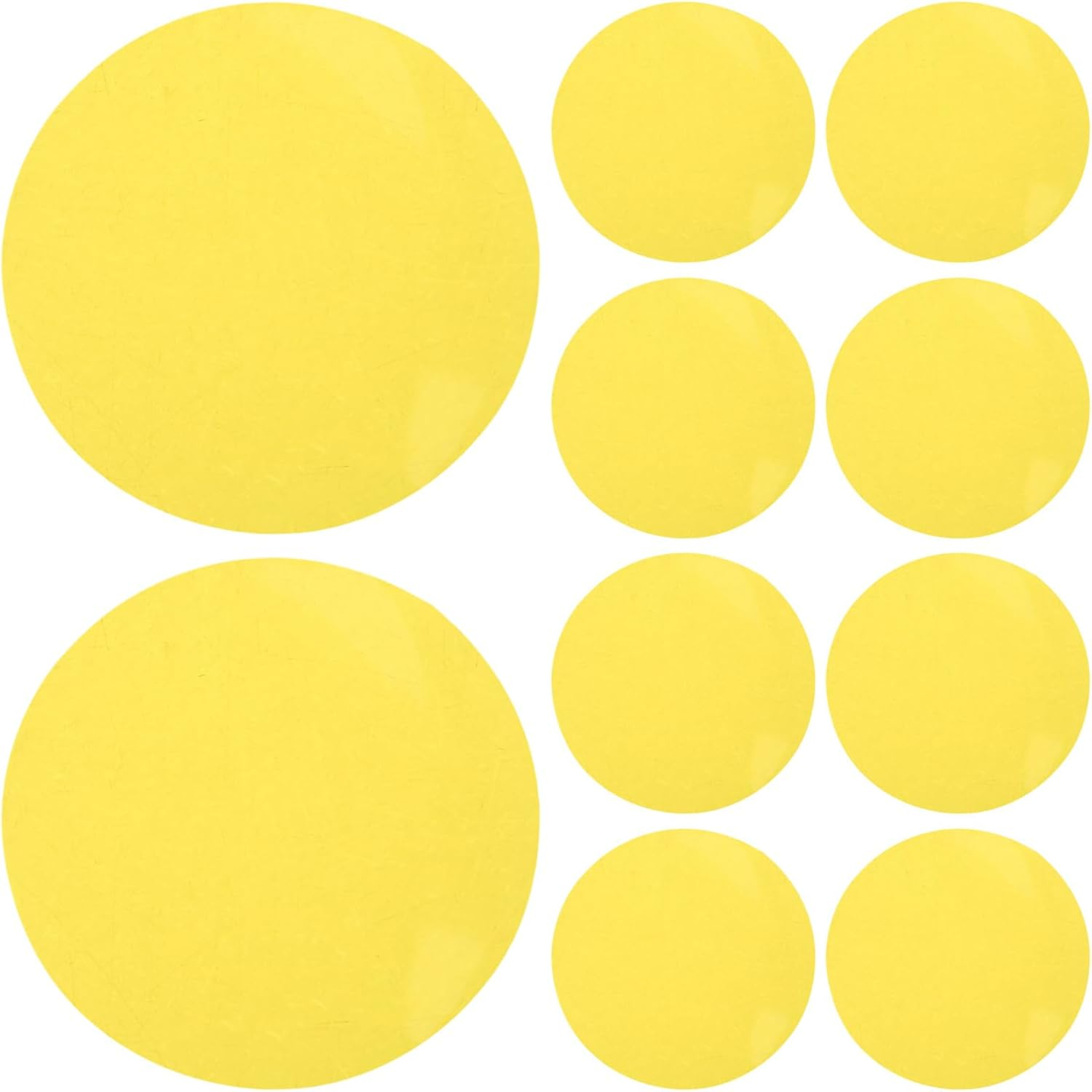 SOESFOUFU 20Pcs Orange Lighting Gel Stickers, Peel and Stick Dimming Diffuser Film, 50Mm Warm Color Filters for LED Video Light, Spotlight