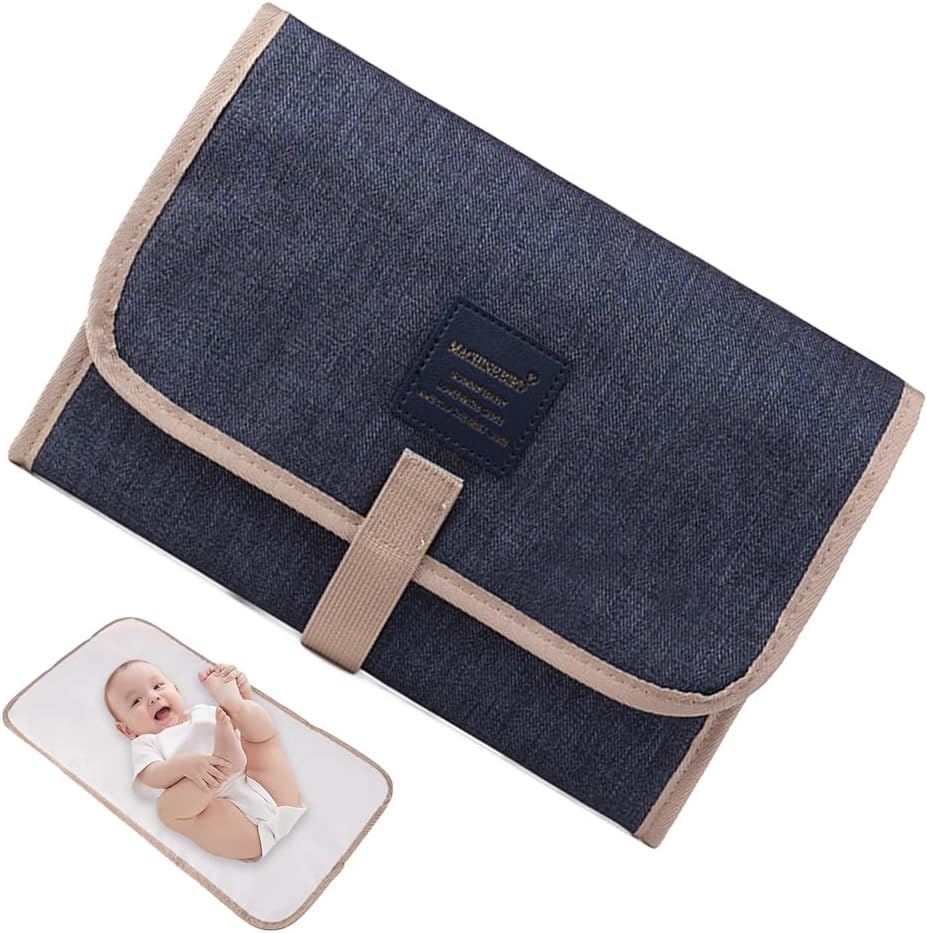 Full Body Portable Changing Pad,Baby Diaper Changing Mat Made Easy to Wipe Changing Pad for Travel or at Home Use, Lightweight and Foldable Mat That Perfectly Fits into Any Diaper Bag (Pink) image number 4