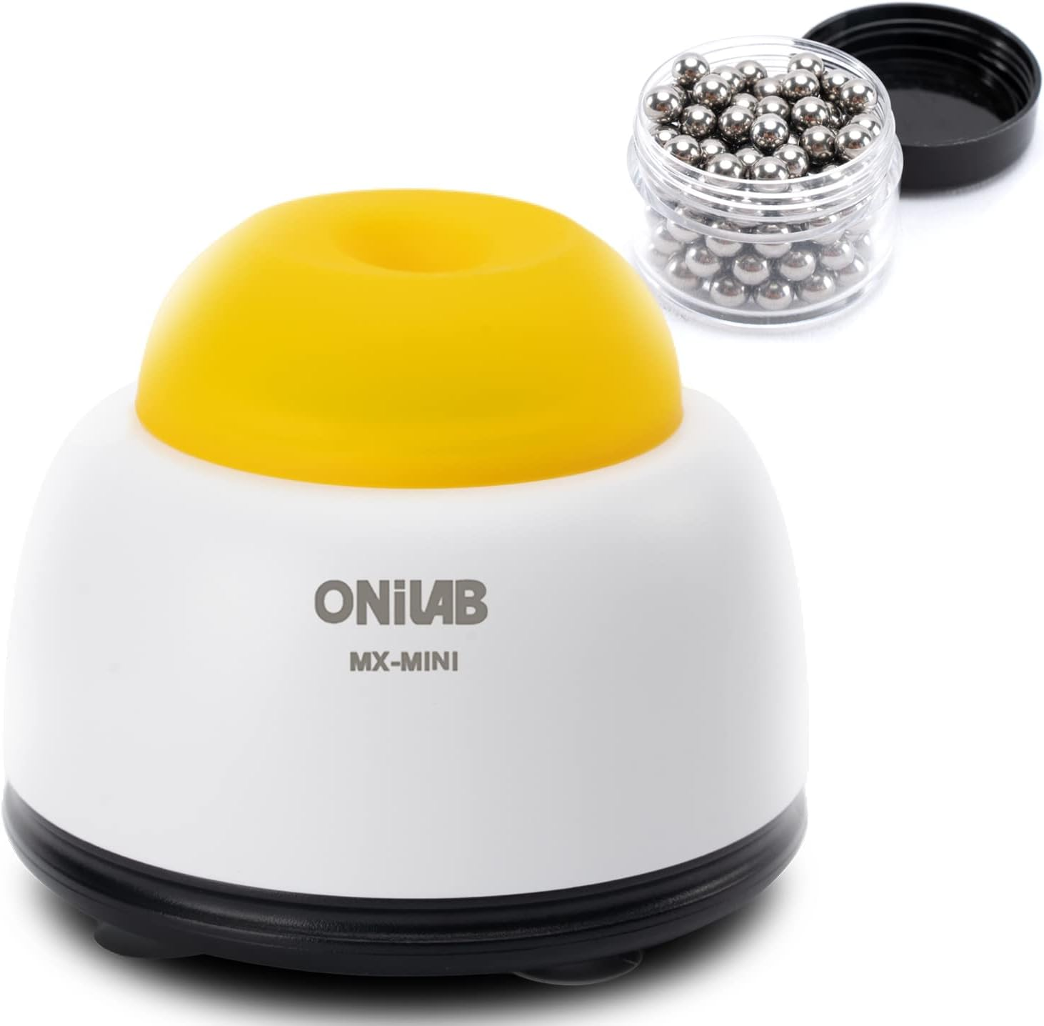 Onilab Mini Vortex Mixer with Touch Function, Lab Mixing, Nail Polish,Tattoo Ink,Eyelash Adhesives and Acrylic Paints Mixing, Lab Vortexer for Centrifuge Tubes and Test Tubes,Blue