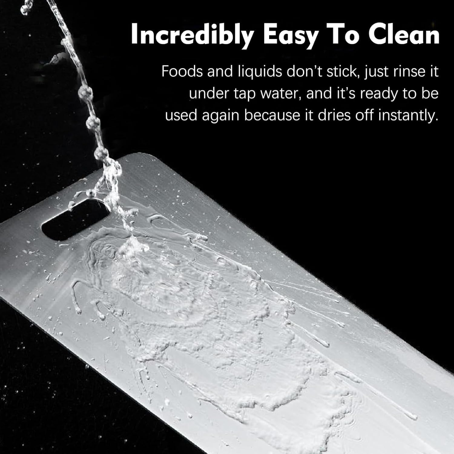 2 Pack Cutting Boards for Kitchen, Stainless Steel Cutting Board, Upgrade Double Sided Board, 304 Stainless Steel Food Grade Cutting Board for Meat Fruit & Vegetable(34&times;23, 39&times;28Cm) image number 2