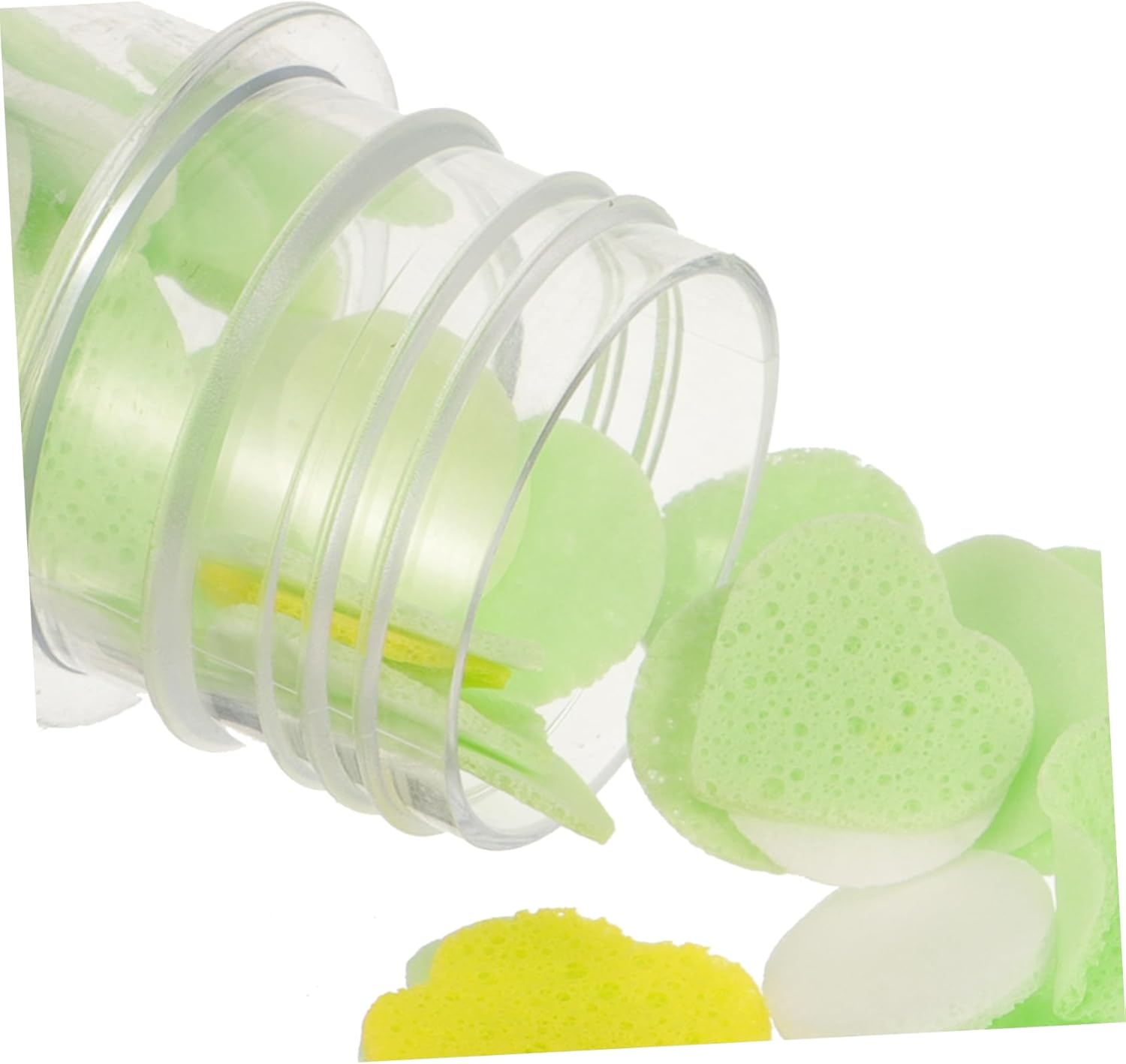 Yardwe 5Pcs Travel- Leaves Disposables Scented Foaming Soap Body Petals Bubble Bath image number 2