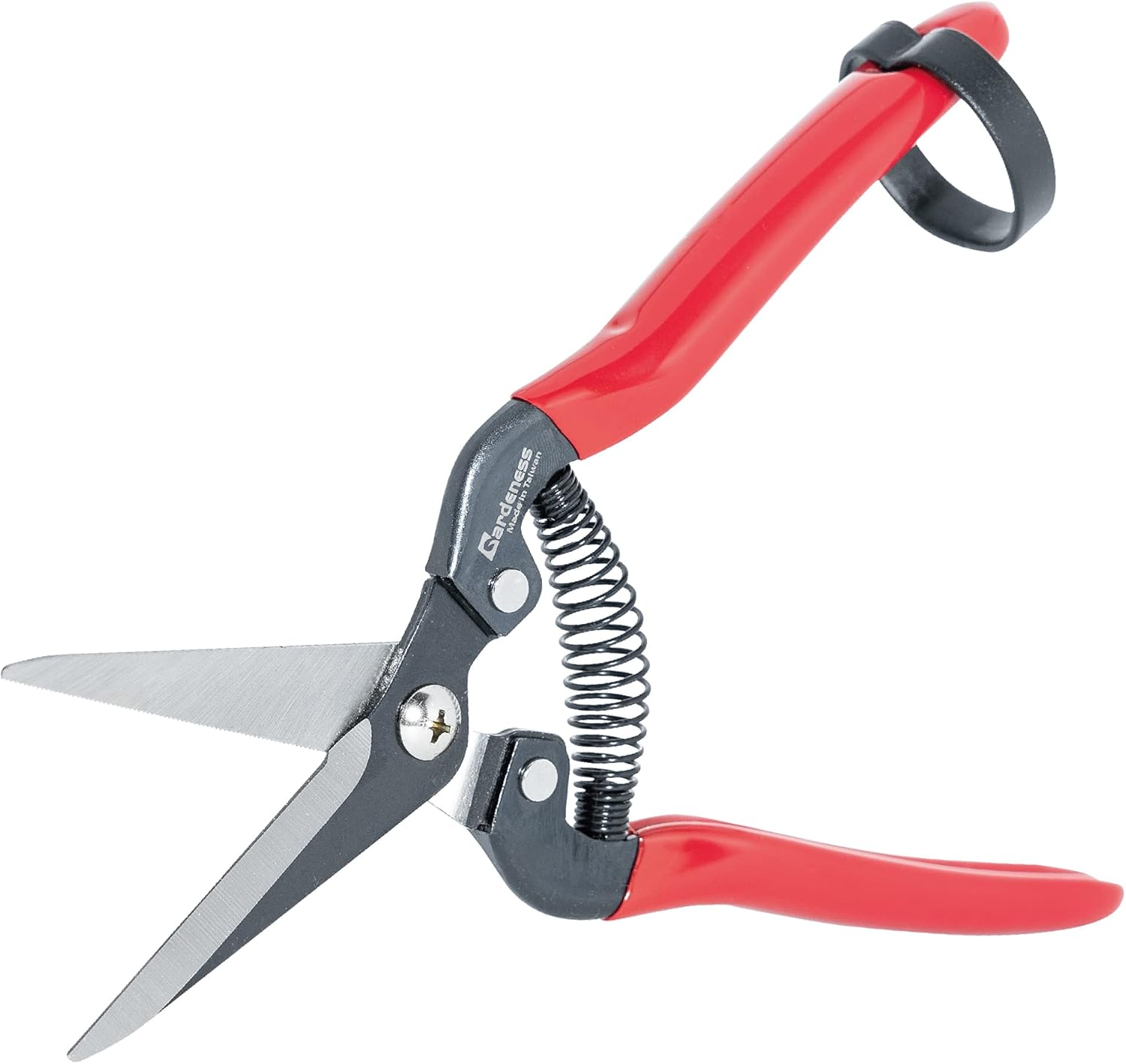 Gardeness Straight SK5 Steel Pruning Shear Garden Scissor Flower Leaf Trimmer Floral Fruits Picking Ultra Sharp Gardening Snips Bonsai Cutter Durable Effort-Saving Clippers, Hand Pruners, Multipurpose image number 2