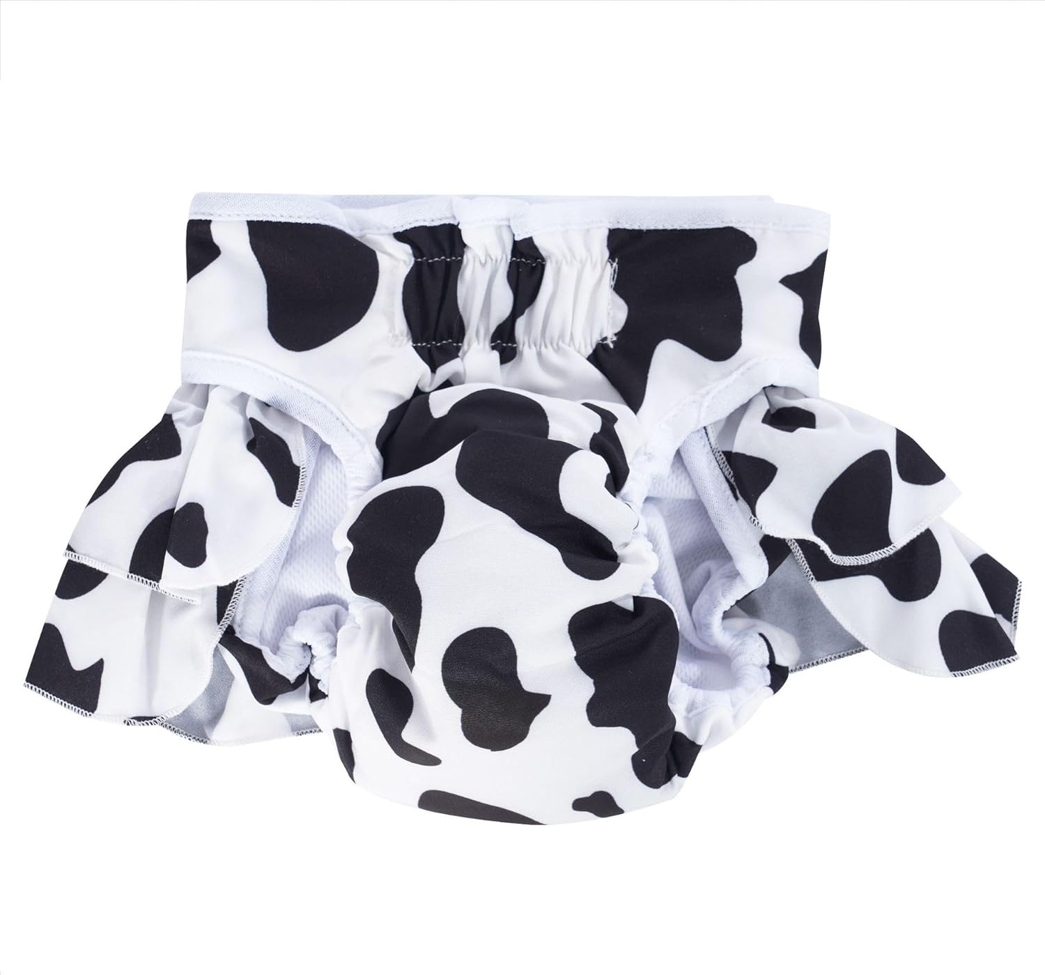 3 Pack Washable Dog Diapers Female, Reusable Dog Period Diapers Cover, Female Dog Diapers for Heat Cycle, Incontinence, Girl Dog Diapers Dress (XL, Red+White+Blue) image number 2