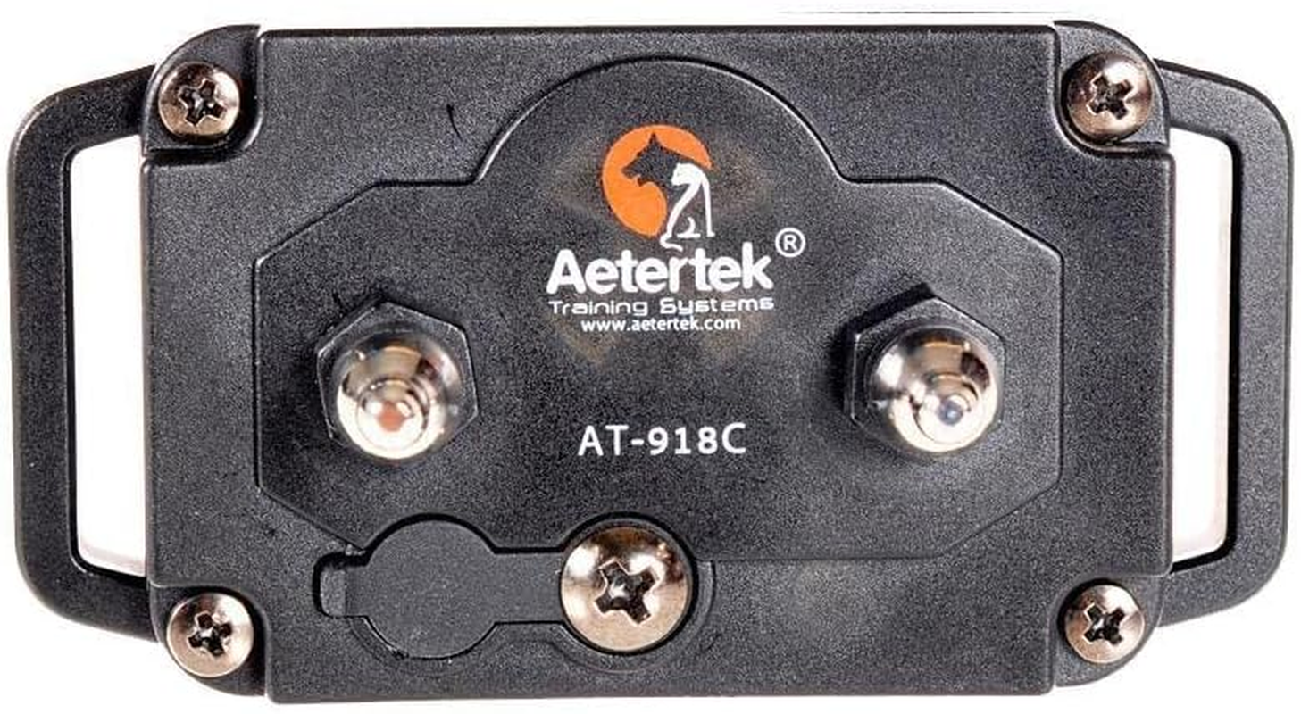 Aetertek AT-918C Dog Training Collar, anti Barking Device for Behavior Control, Waterproof Static Collar with Remote, Beep Tone, Vibration (1 Dog)