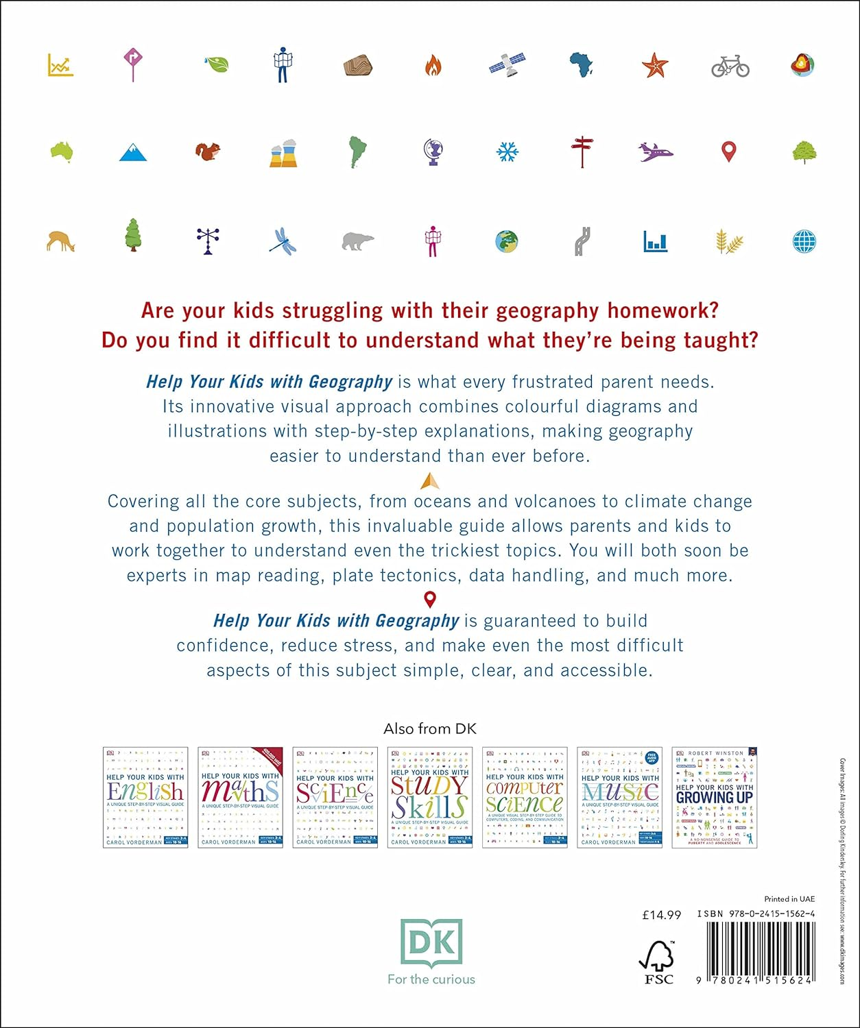 Help Your Kids with Geography, Ages 10-16 (Key Stages 3 & 4): a Unique Step-By-Step Visual Guide image number 3