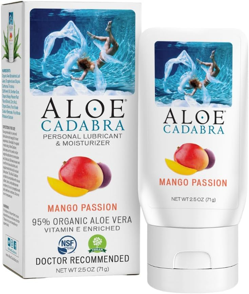 Aloe Cadabra Organic Lubricant, Natural, 2.5 Ounce image number 6