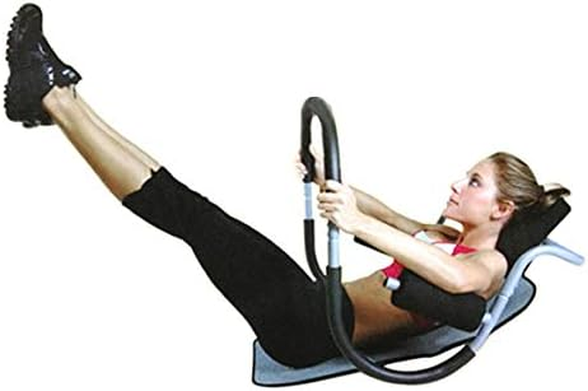 Home Gym Fitness AB Roller Abdominal Crunch Exercise Machine Situp Trainer