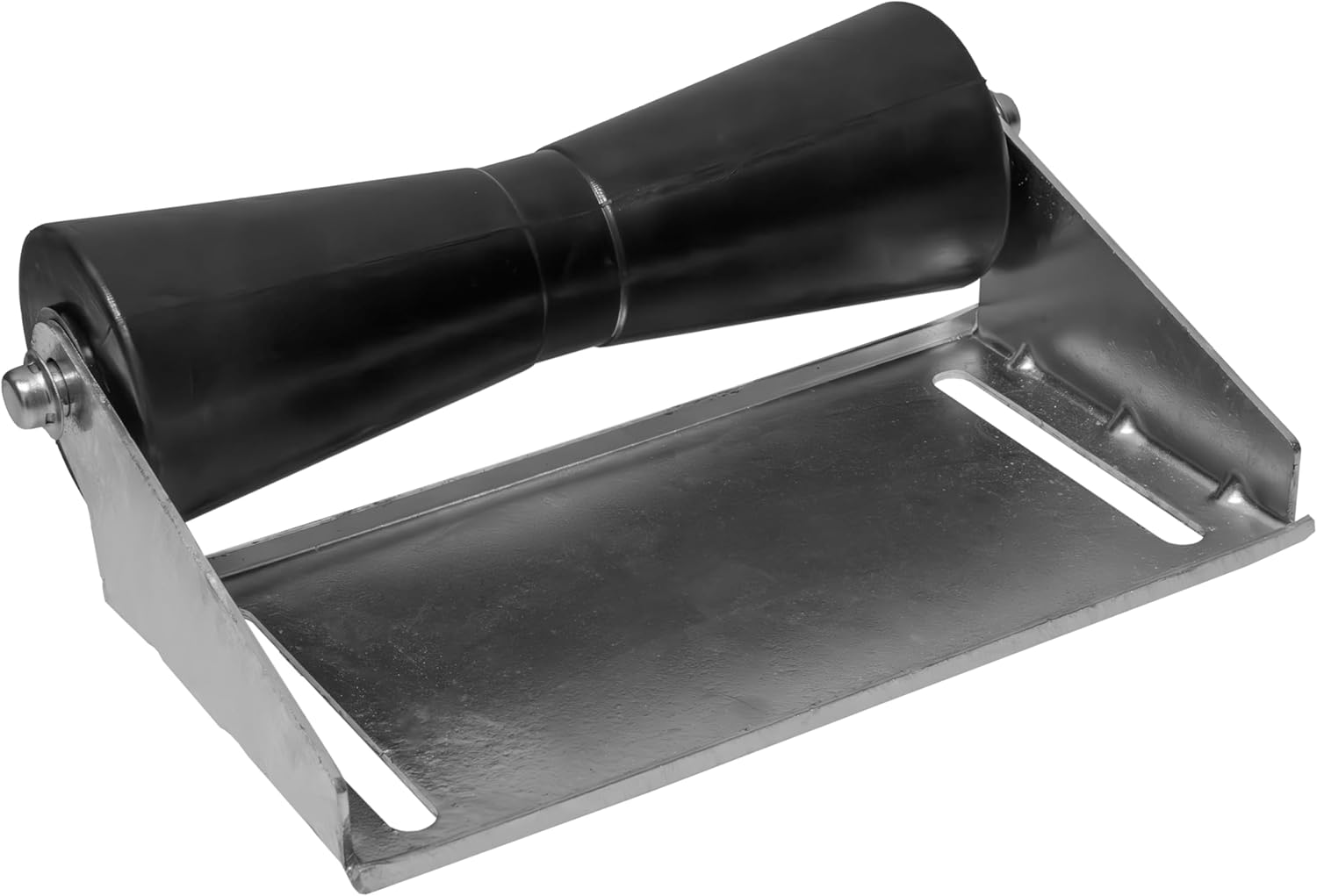 Extreme Max 3006.7152 Boat Trailer Keel Roller and Bracket Kit for 3X3 Cross Members - 12" Poly Vinyl Roller, Black image number 2
