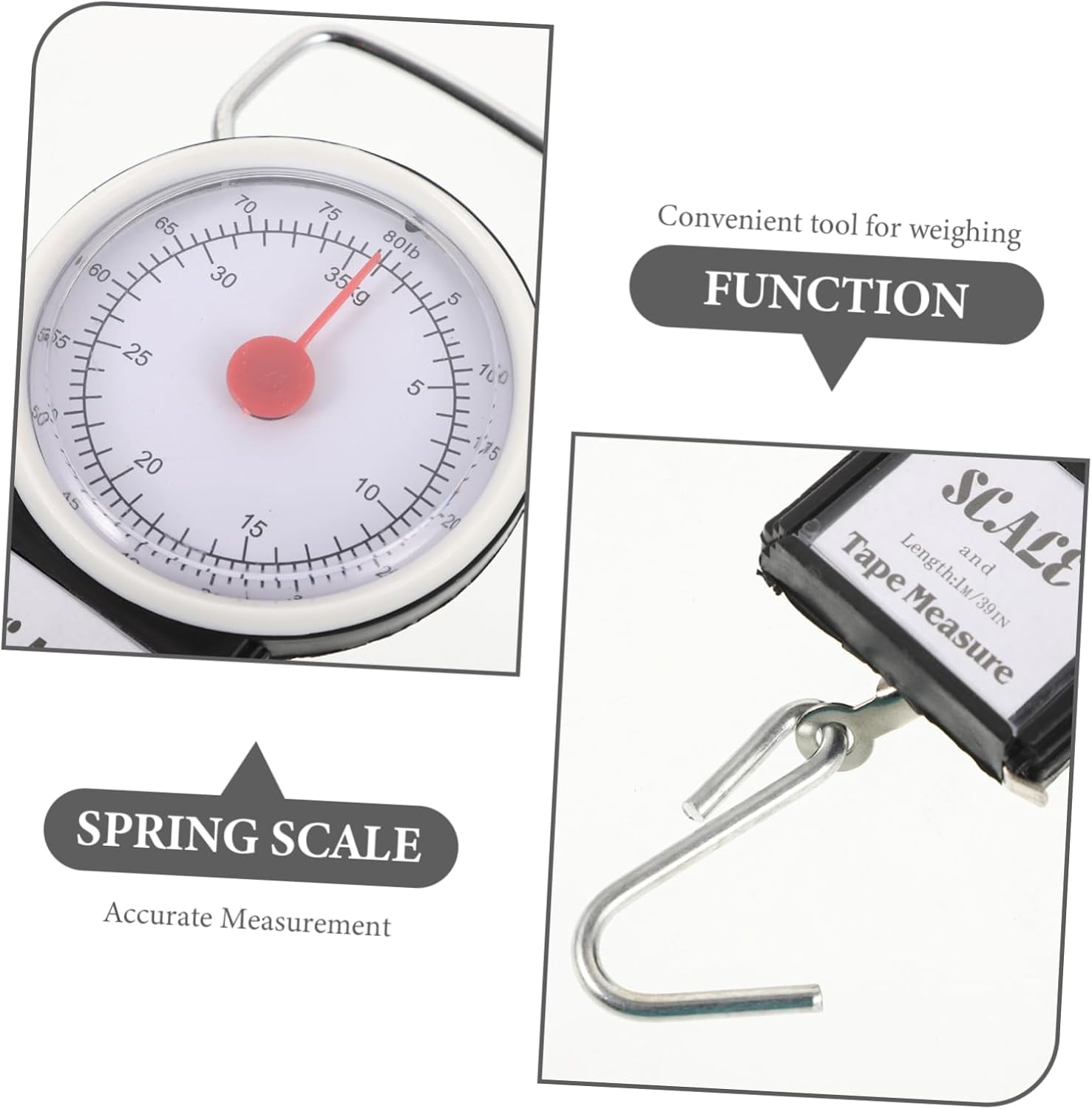 Luggage Scale Portable Scales for Travel Weigh Luggage and Fishing Gear Ease image number 5