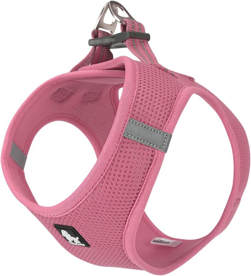 TRUE LOVE Dog Harness Soft Air Mesh Adjustable Reflective Pet Vest for Small and Medium Breeds, Small, Moss Green image number 6