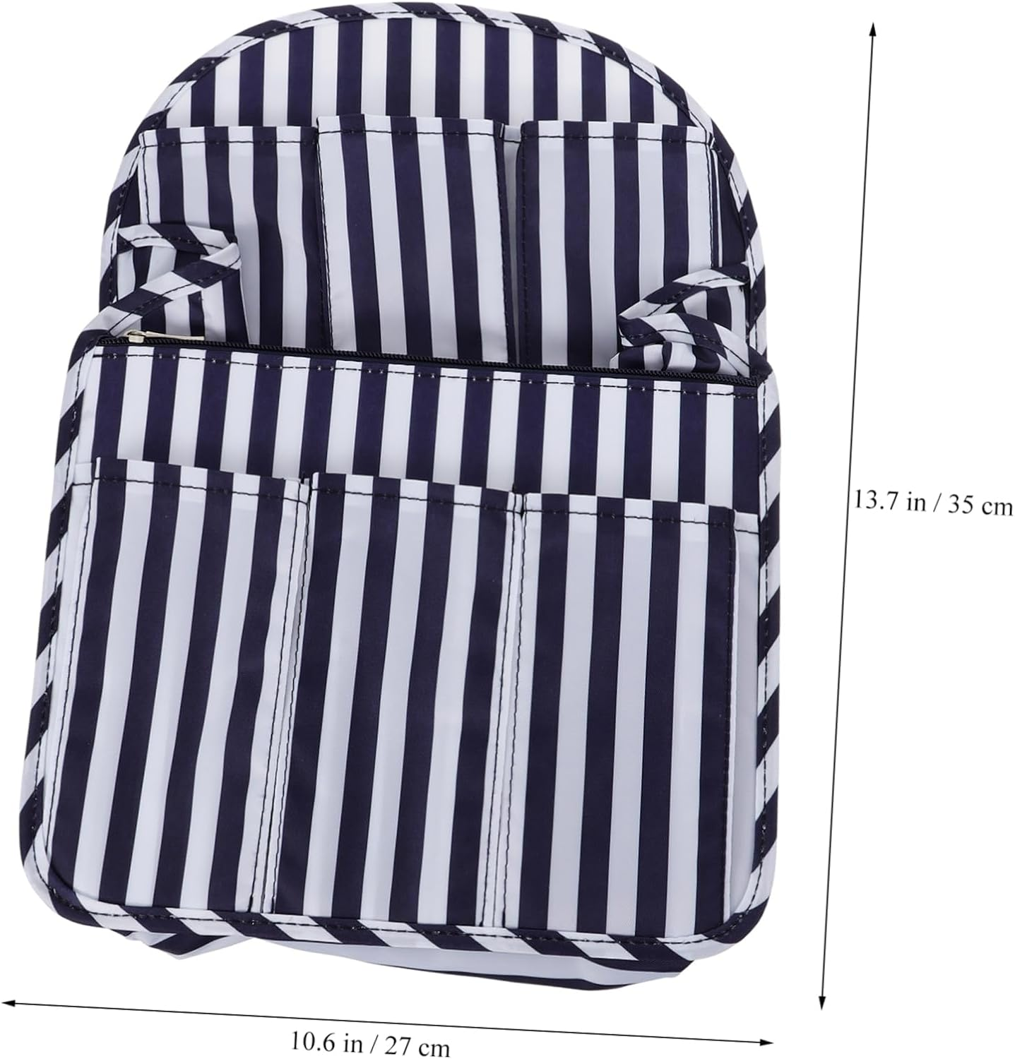 ROMISBABA Backpack Organizer Insert Multi-Pocket Wallet Holding Bag Tidy Travel Tote Bag Liner Thick Fabric image number 3