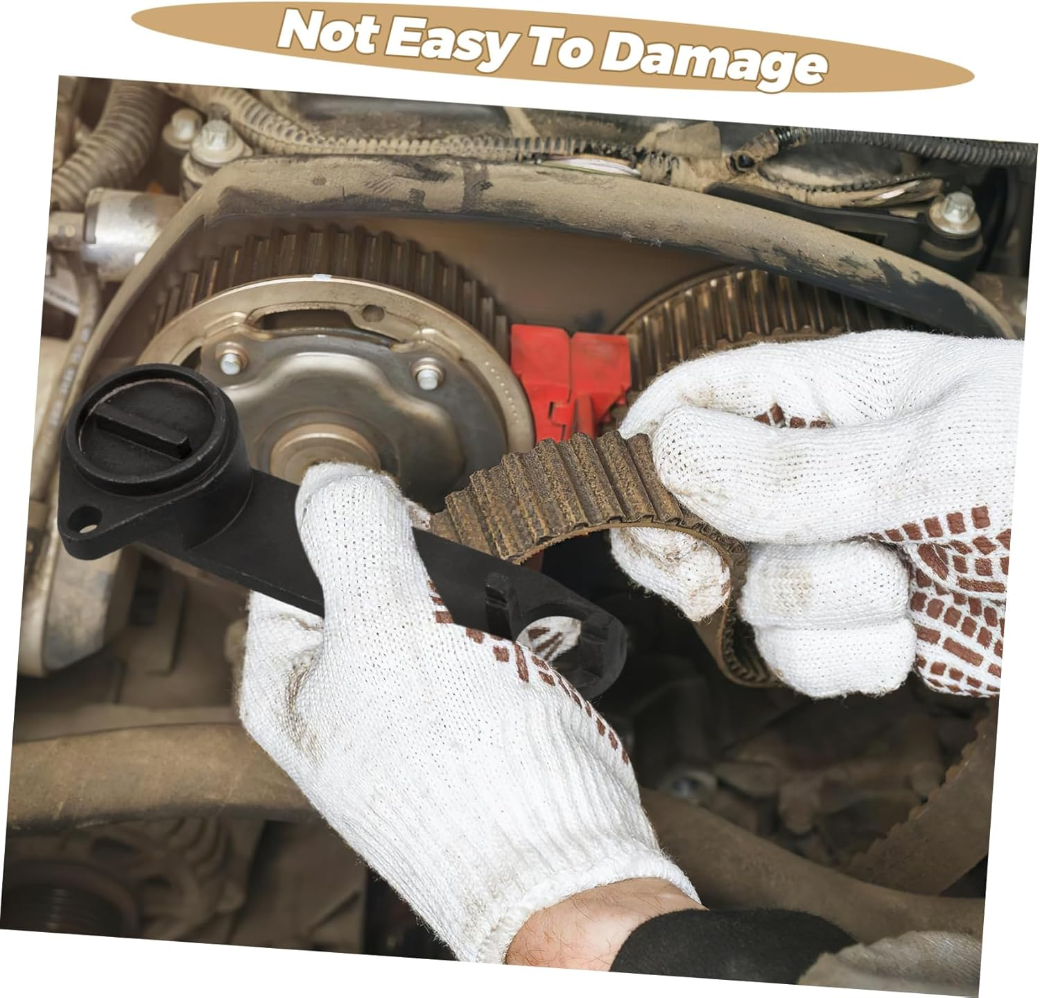 LOORGVEL Automotive Timing Belt Tools Crankshaft Timing Tool Kit for Engine Repair Cam Gear Belt Installation Camshaft image number 1