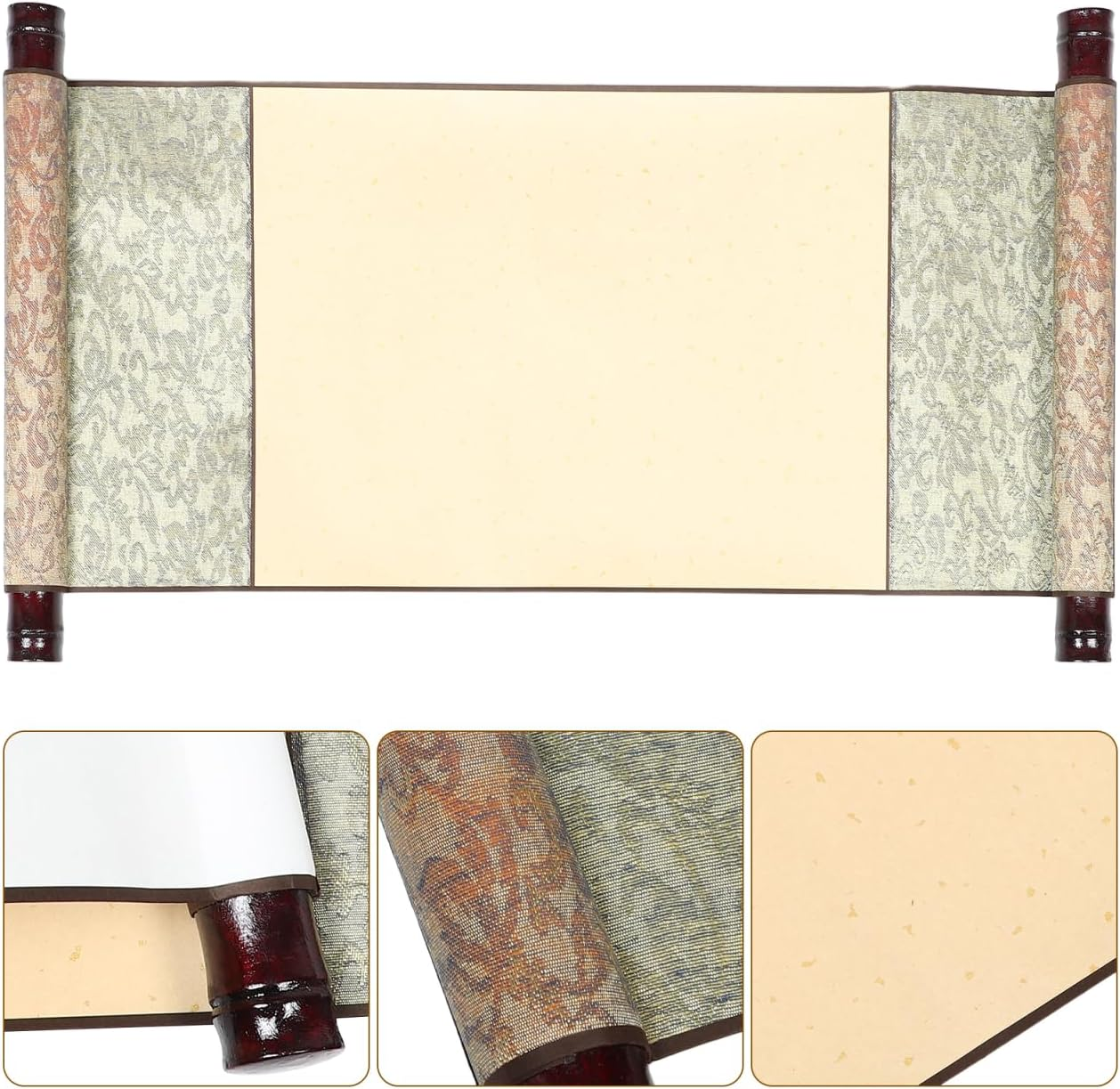 DOITOOL Long Paper Scroll Chinese Speech Scroll Antique Design Perfect for Art Craft image number 1