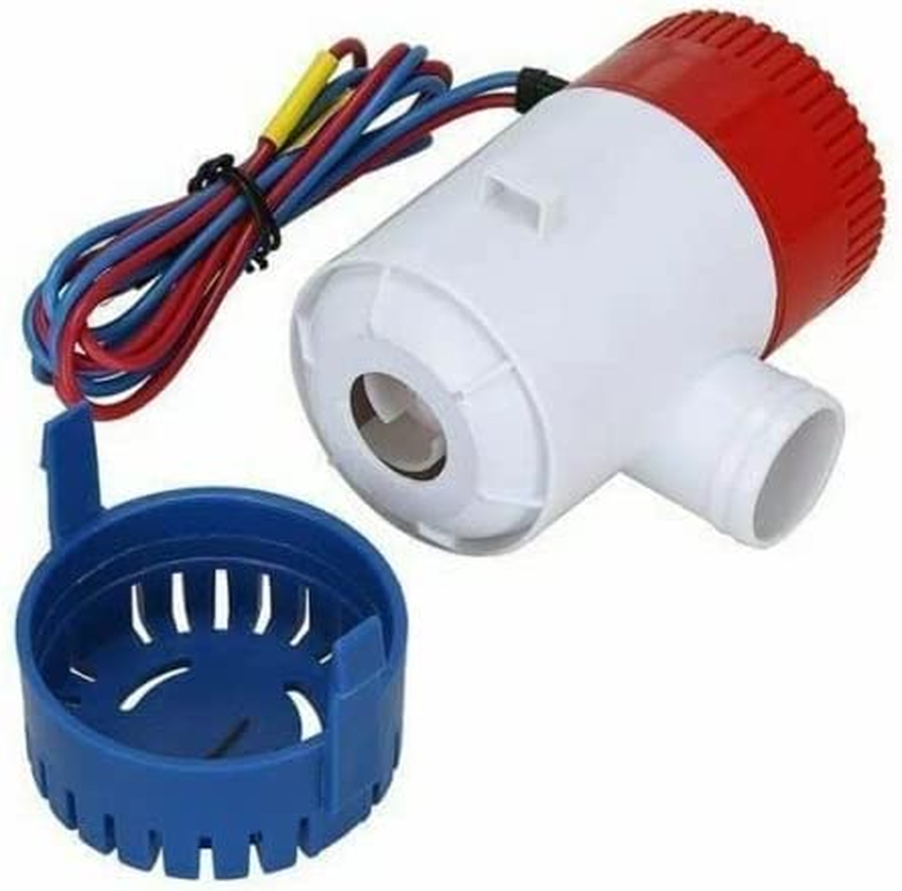 1100GPH Submersible Bilge Water Pump 12V Camp Fishing Boat Caravan Camping image number 4