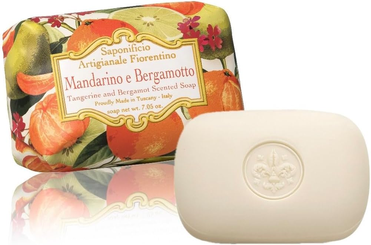 Saponificio Artigianale Fiorentino Tangerine Bergamot Grapefruit Lime Coconut Pomegranate 12X200G