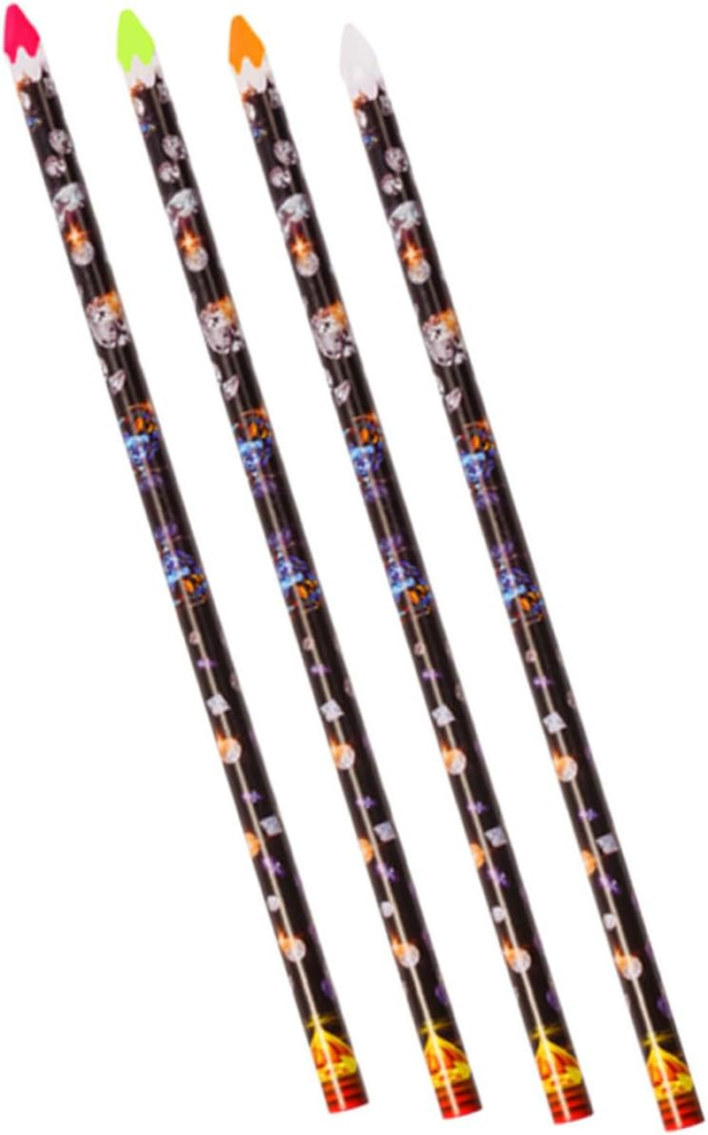 HEALEEP 4Pcs Nail Art Diamond Picker Pens Self-Adhesive Rhinestone Applicator Tools for Manicure DIY Decoration Portable and Lightweight Nail Design Crayons image number 6