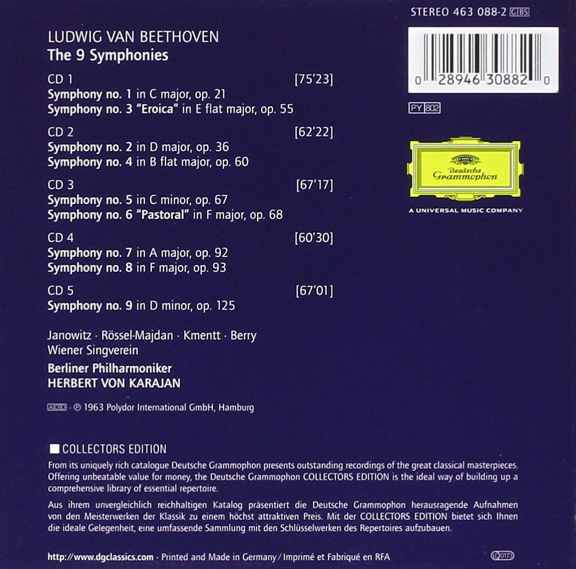 Beethoven: Symphonies (Complete) image number 6